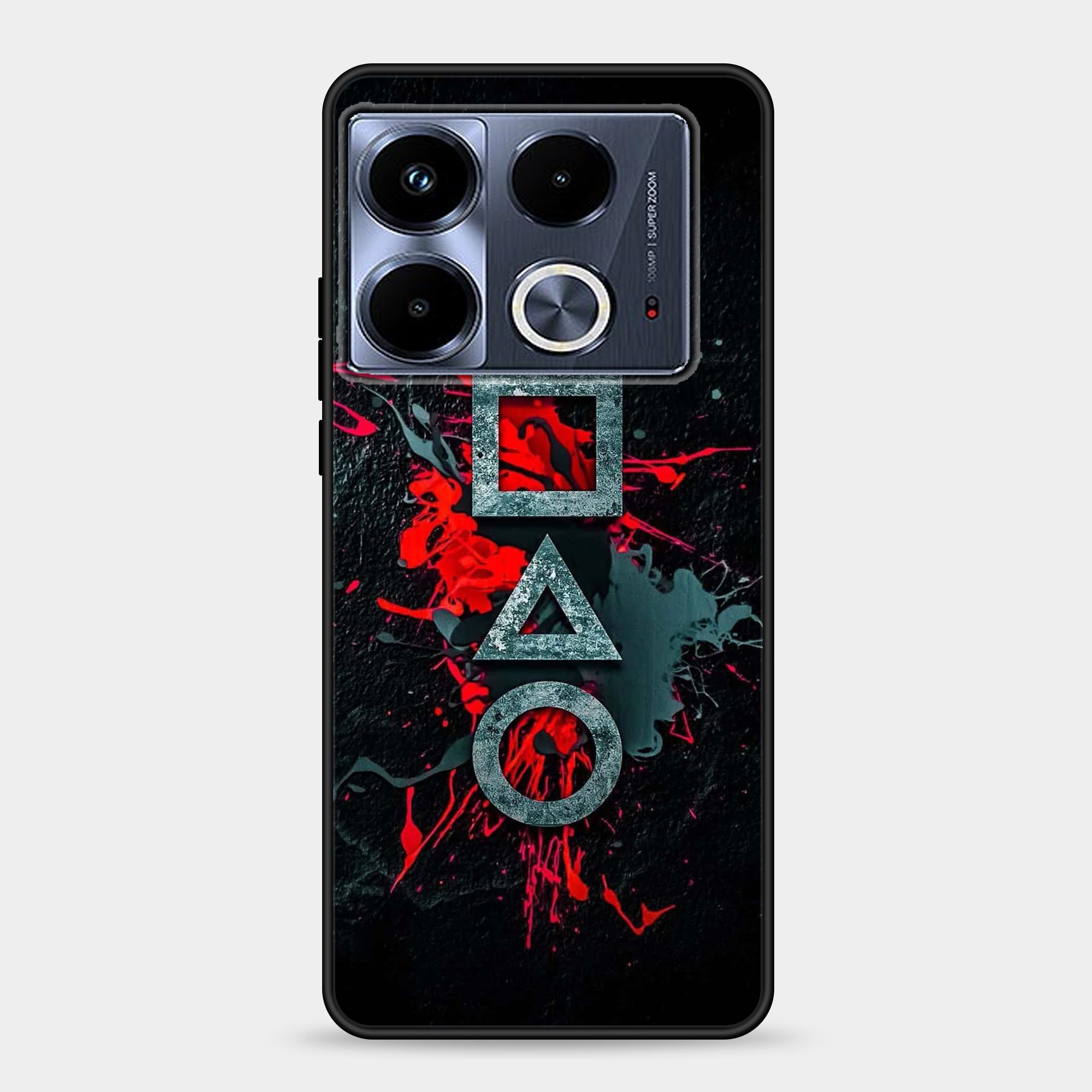 Infinix Note 40 4G Design-052 Premium Glossy Phone Case