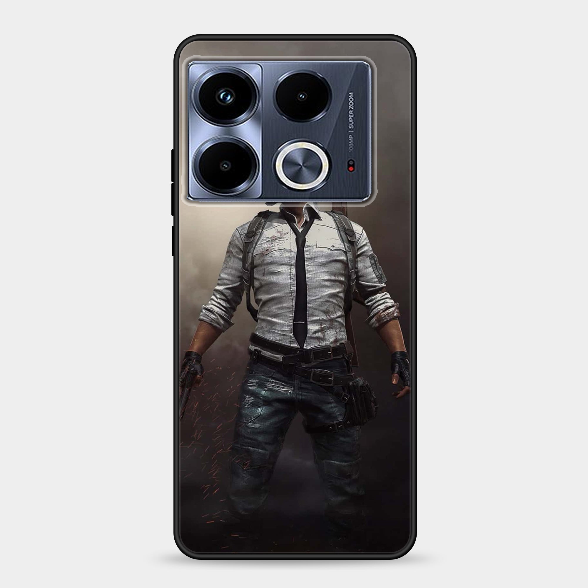 Infinix Note 40 4G Design-075 Premium Glossy Phone Case