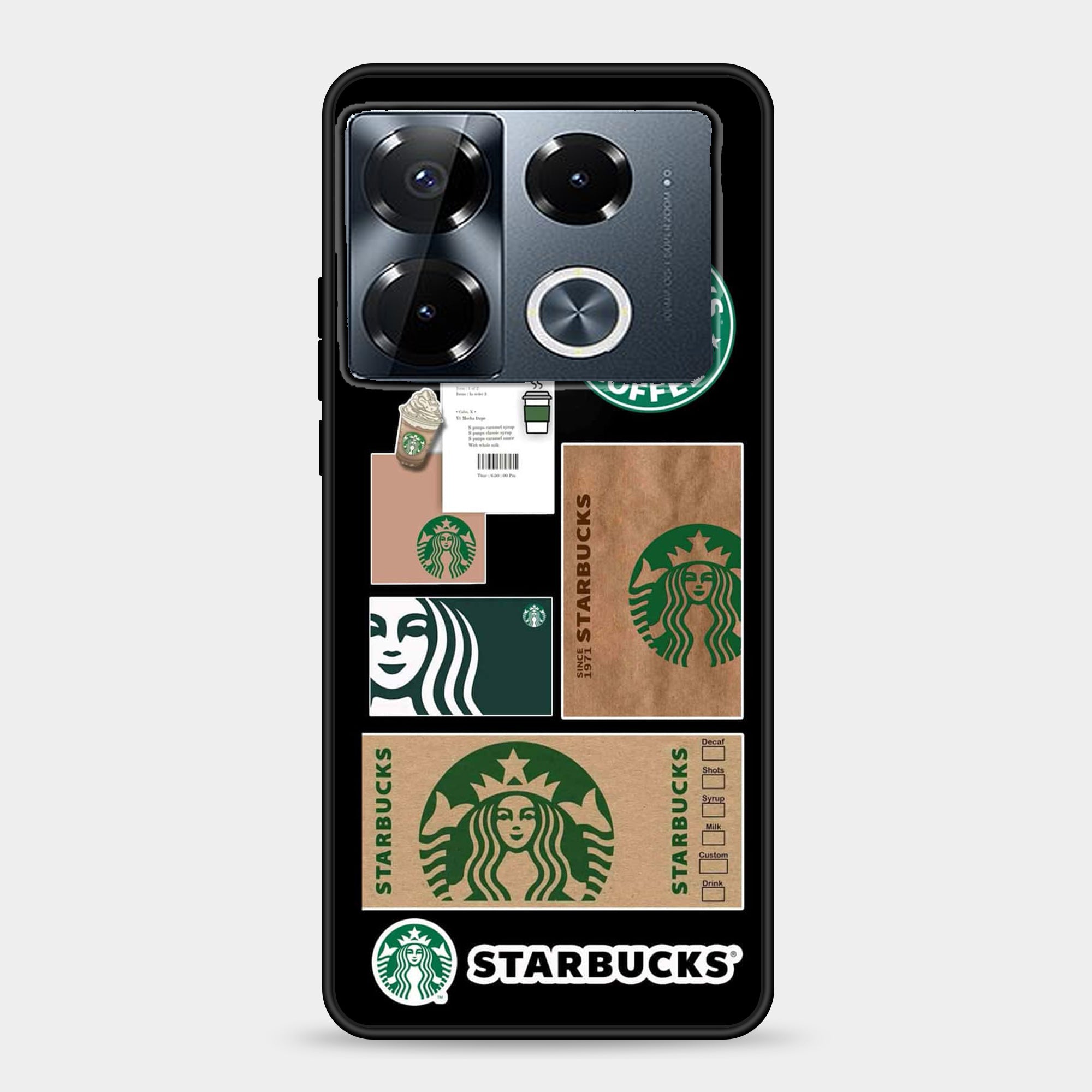 Infinix Note 40 Pro Design-013 Premium Glossy Phone Case