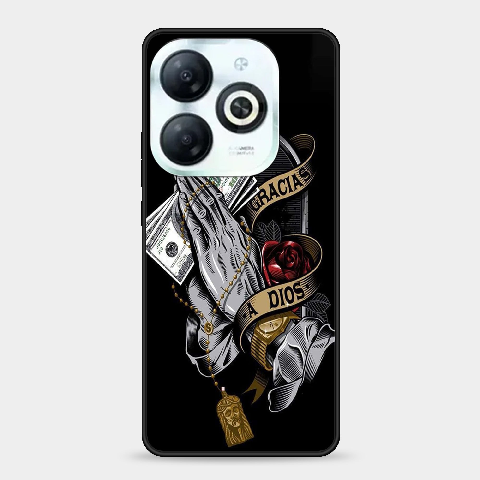 Infinix Smart 8 Pro Design-002 Premium Glossy Phone Case