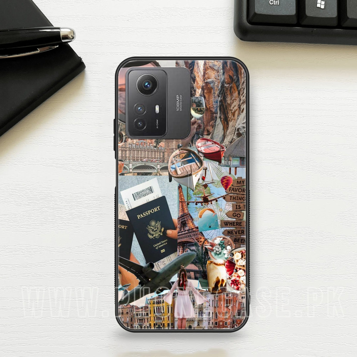 Travel Vision Board - HQ Ultra Shine Premium Metal Phone Case All Models