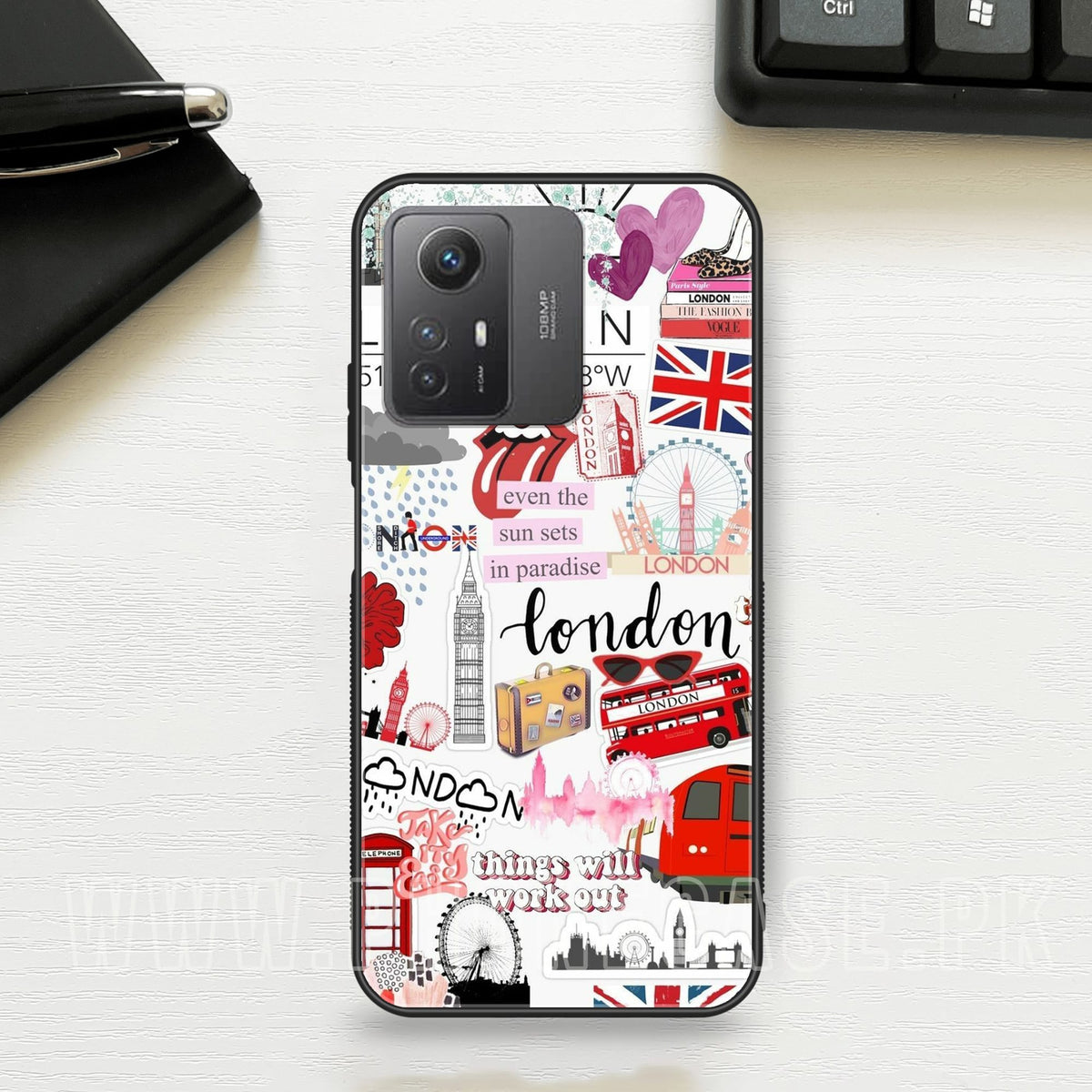 Travel Vision Board - HQ Ultra Shine Premium Metal Phone Case All Models