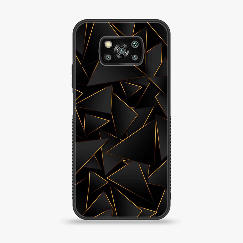 Xiaomi Poco X3- 3D Designs - Premium Printed Glass soft Bumper shock Proof Case