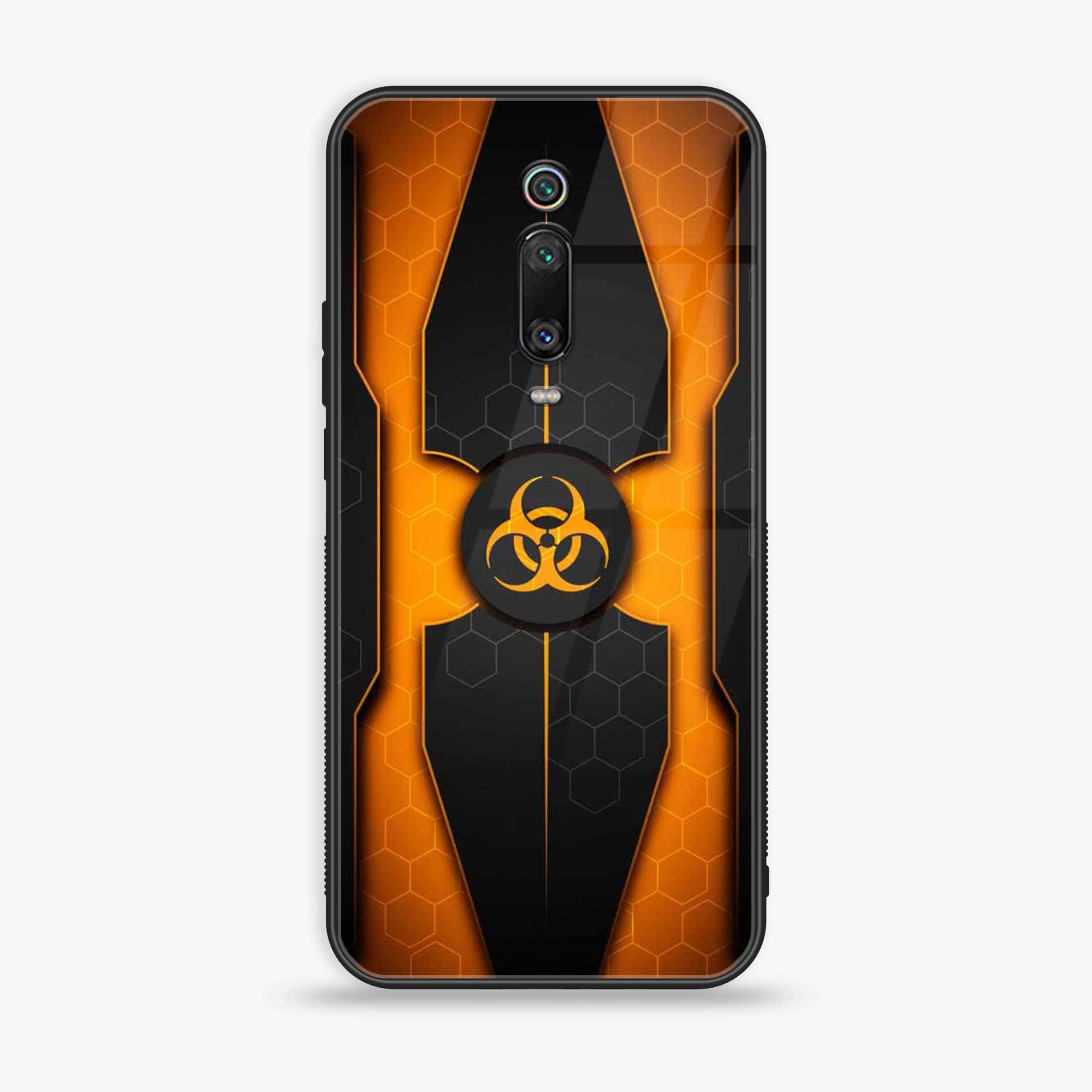 Xiaomi Mi 9T - Biohazard Sign Series - Premium Printed Glass soft Bumper shock Proof Case