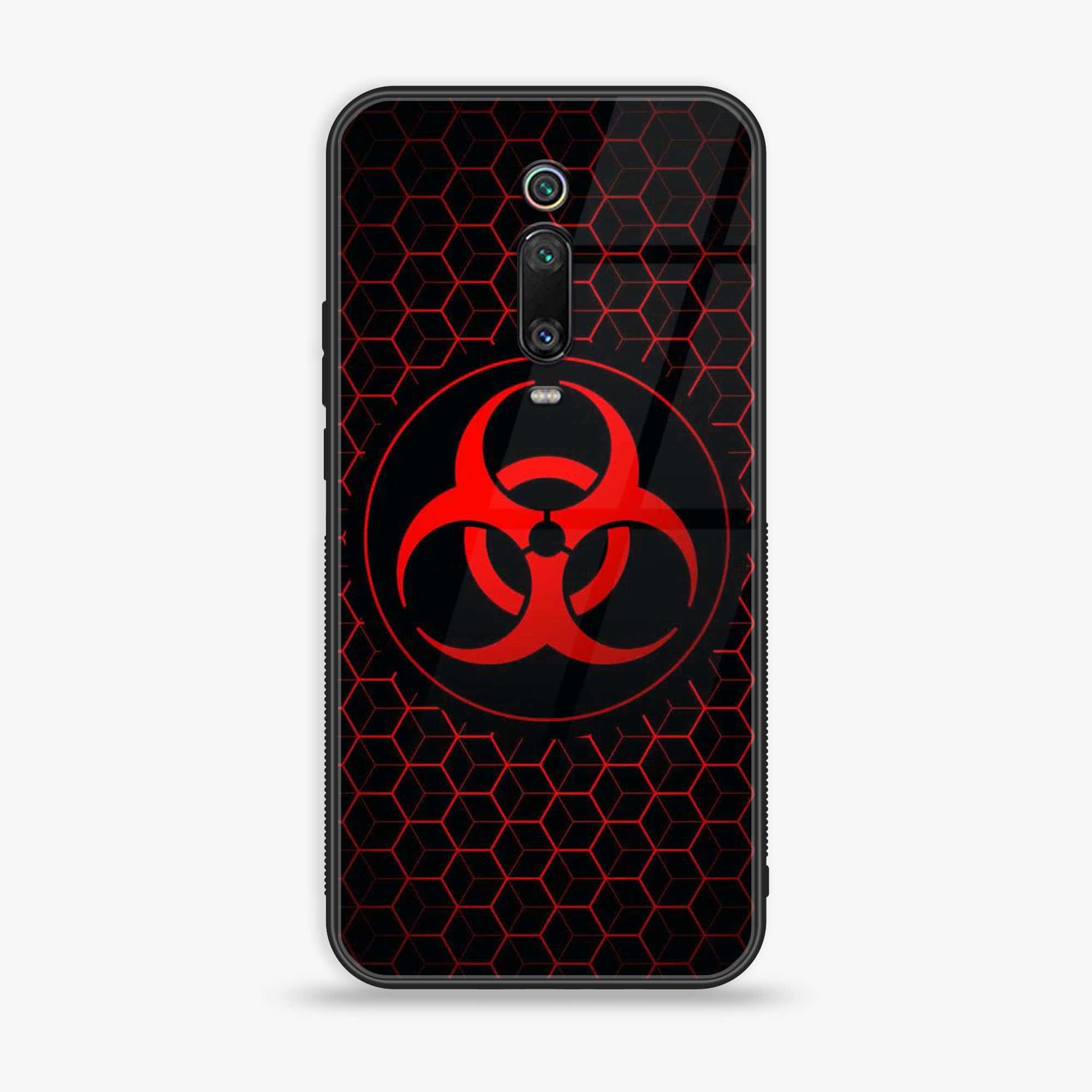 Xiaomi Mi 9T - Biohazard Sign Series - Premium Printed Glass soft Bumper shock Proof Case