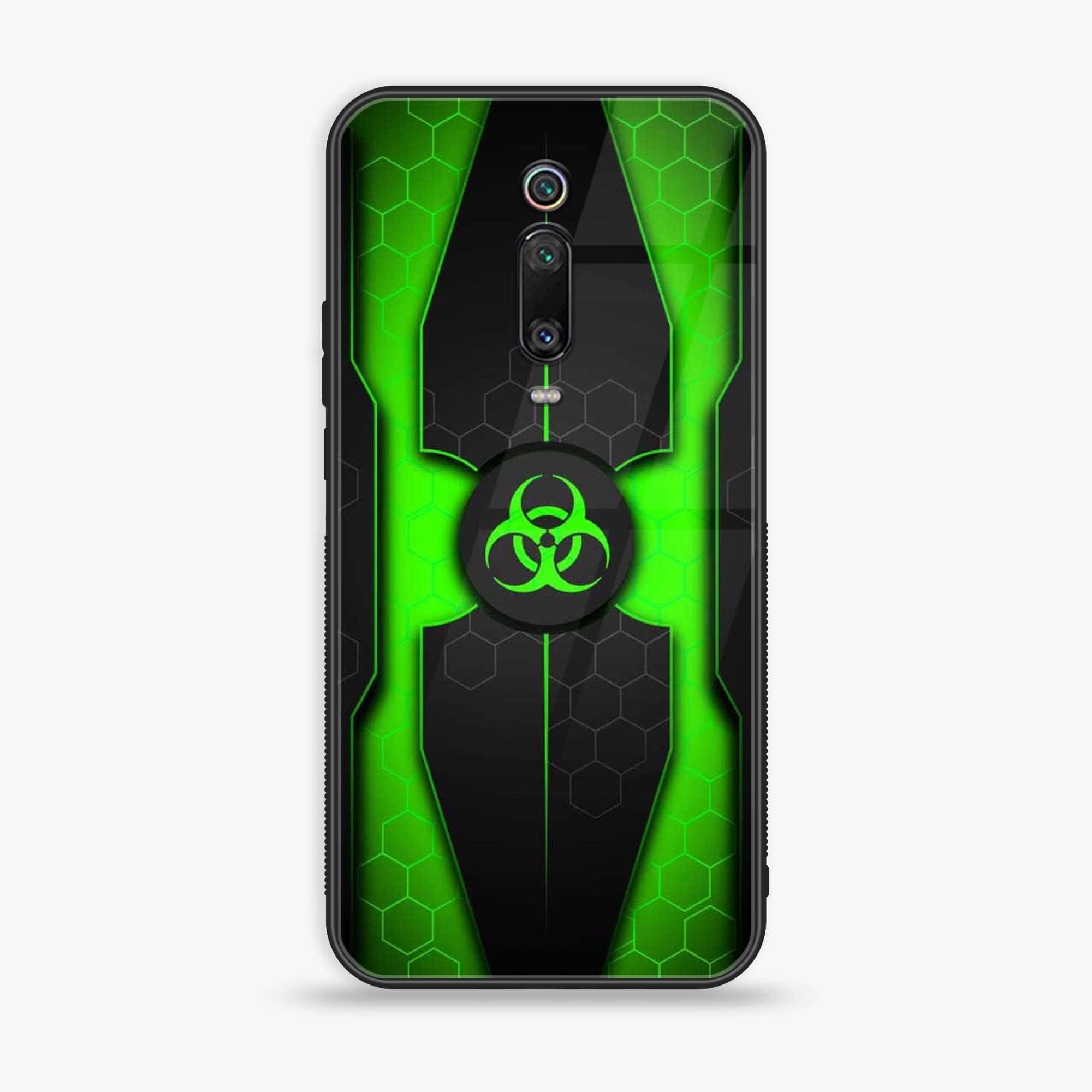 Xiaomi Mi 9T - Biohazard Sign Series - Premium Printed Glass soft Bumper shock Proof Case