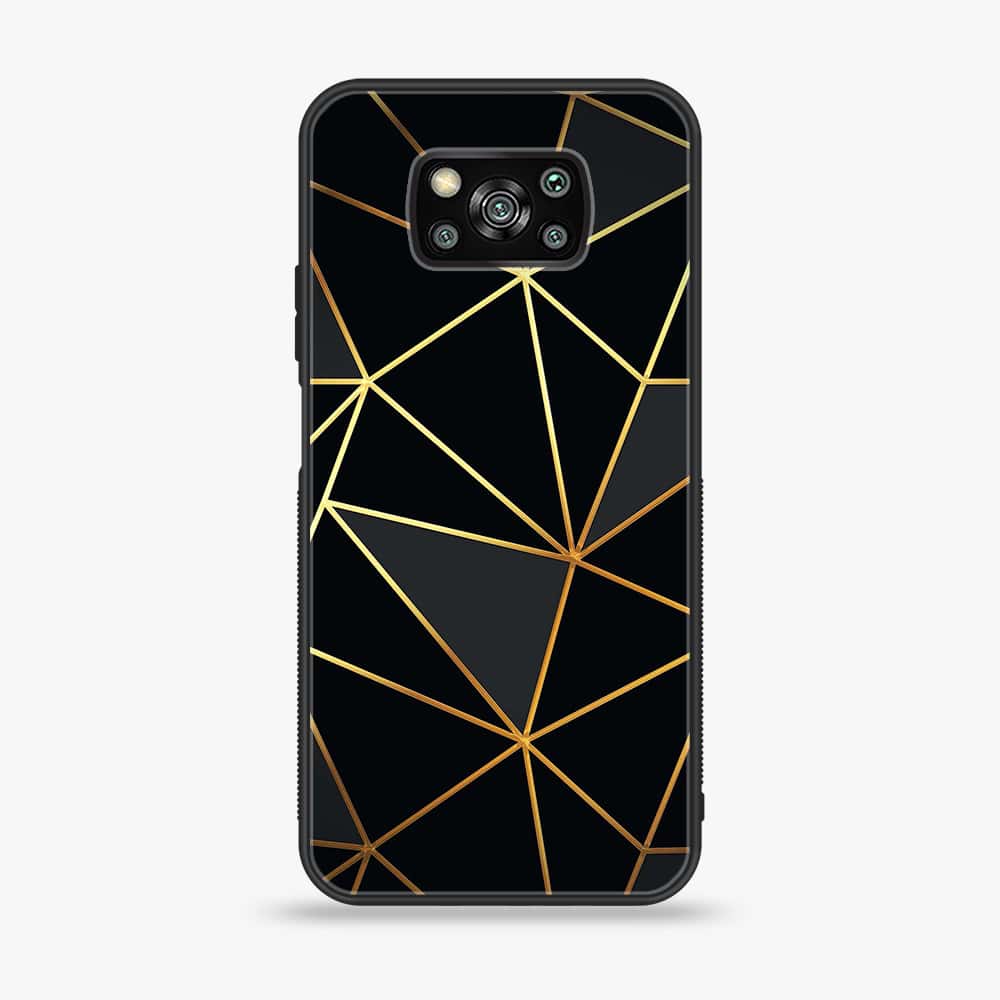 Xiaomi Poco X3- 3D Designs - Premium Printed Glass soft Bumper shock Proof Case