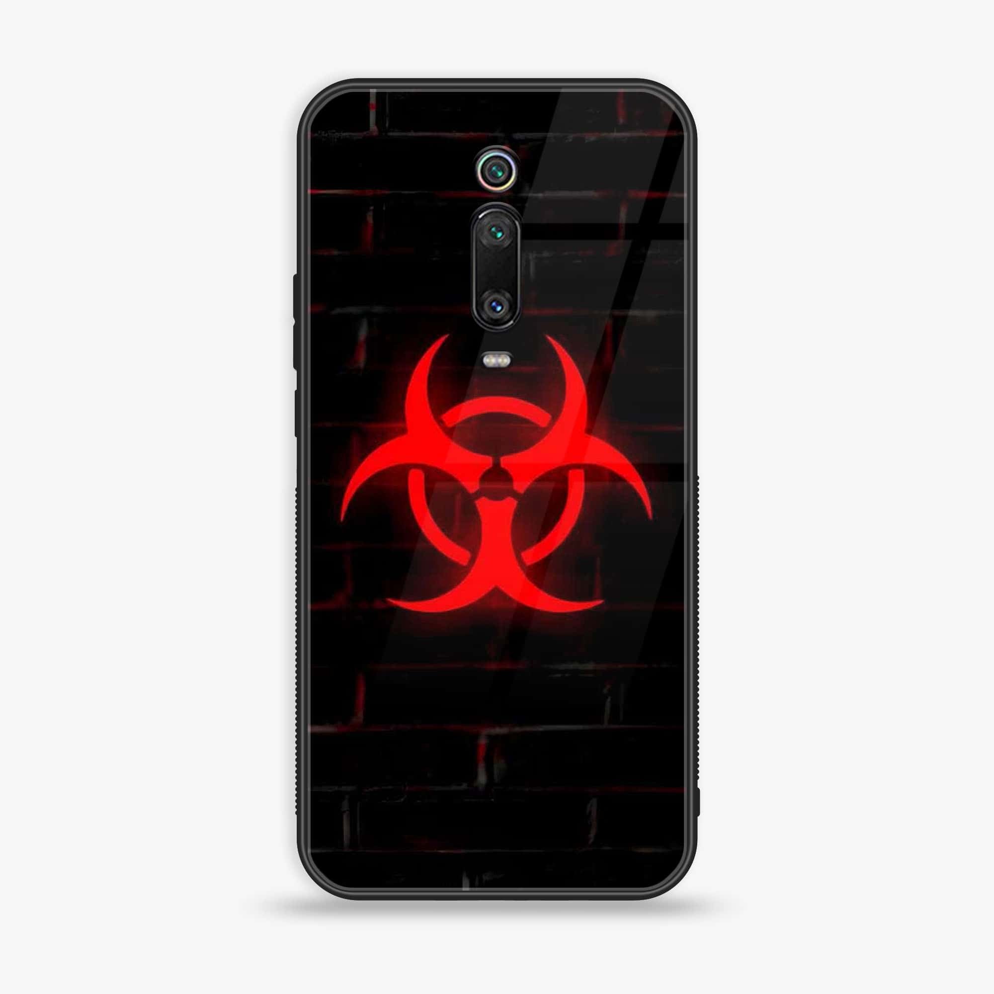 Xiaomi Mi 9T - Biohazard Sign Series - Premium Printed Glass soft Bumper shock Proof Case