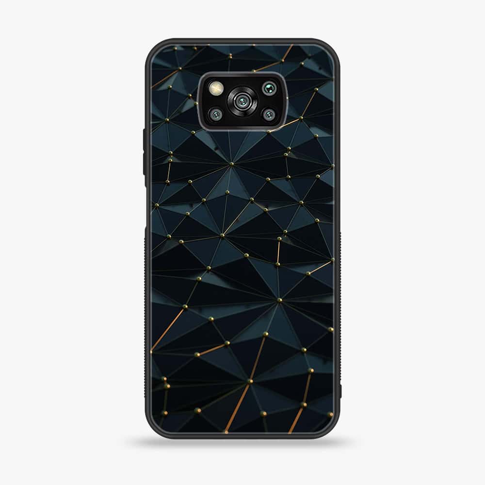Xiaomi Poco X3- 3D Designs - Premium Printed Glass soft Bumper shock Proof Case