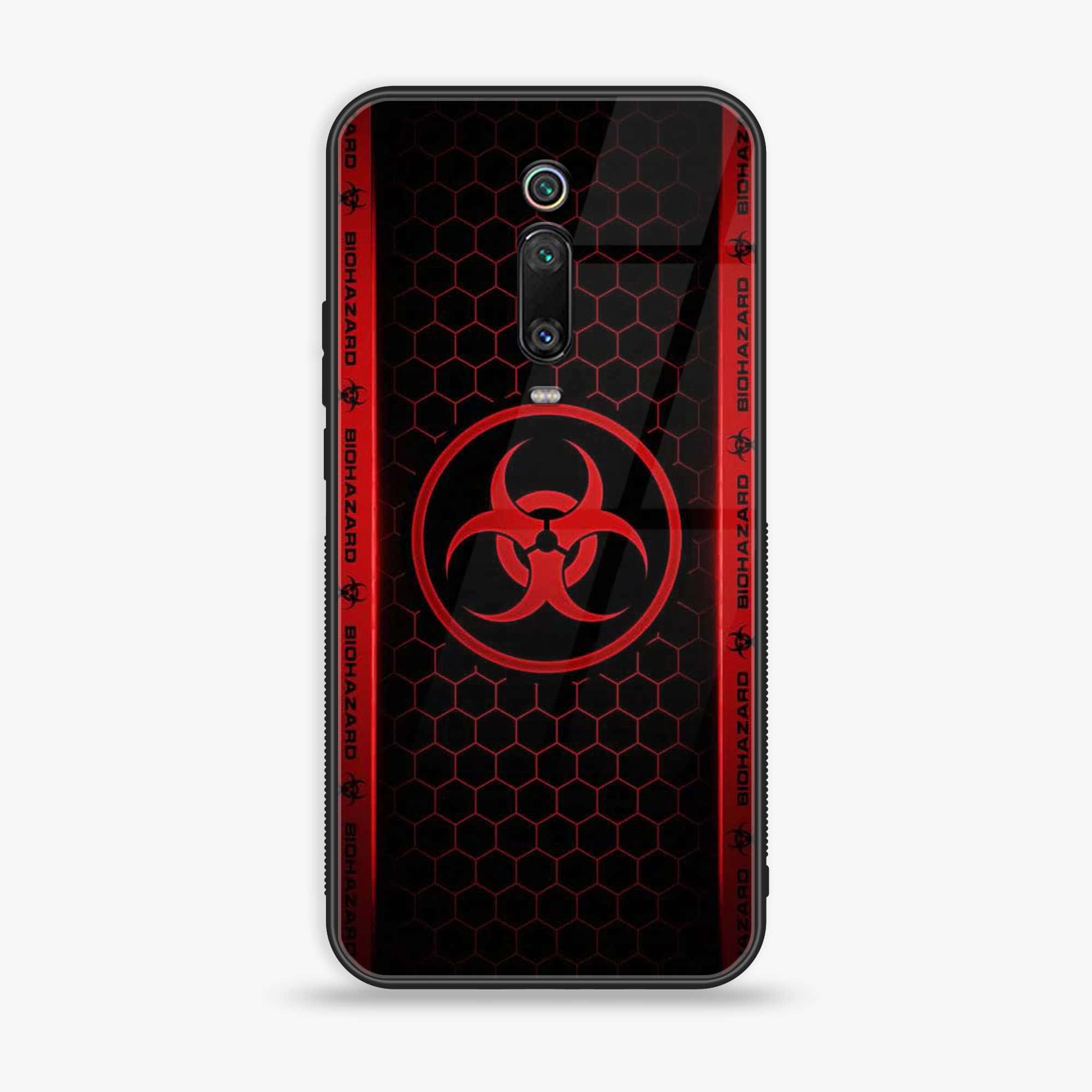 Xiaomi Mi 9T - Biohazard Sign Series - Premium Printed Glass soft Bumper shock Proof Case