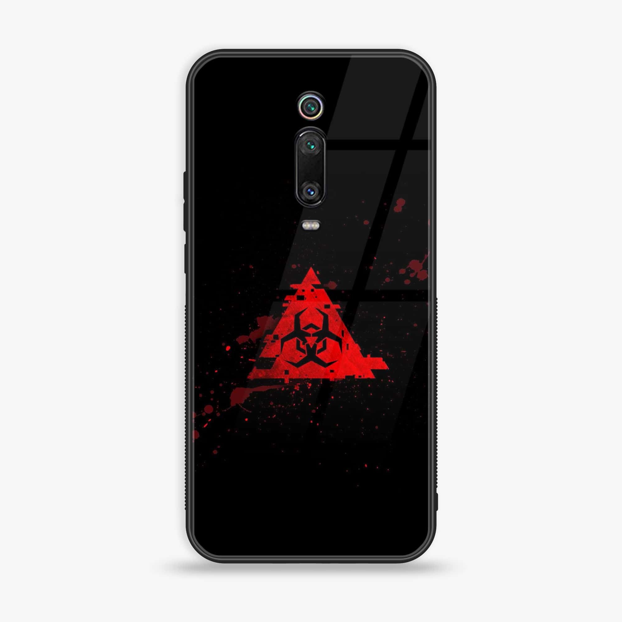 Xiaomi Mi 9T - Biohazard Sign Series - Premium Printed Glass soft Bumper shock Proof Case
