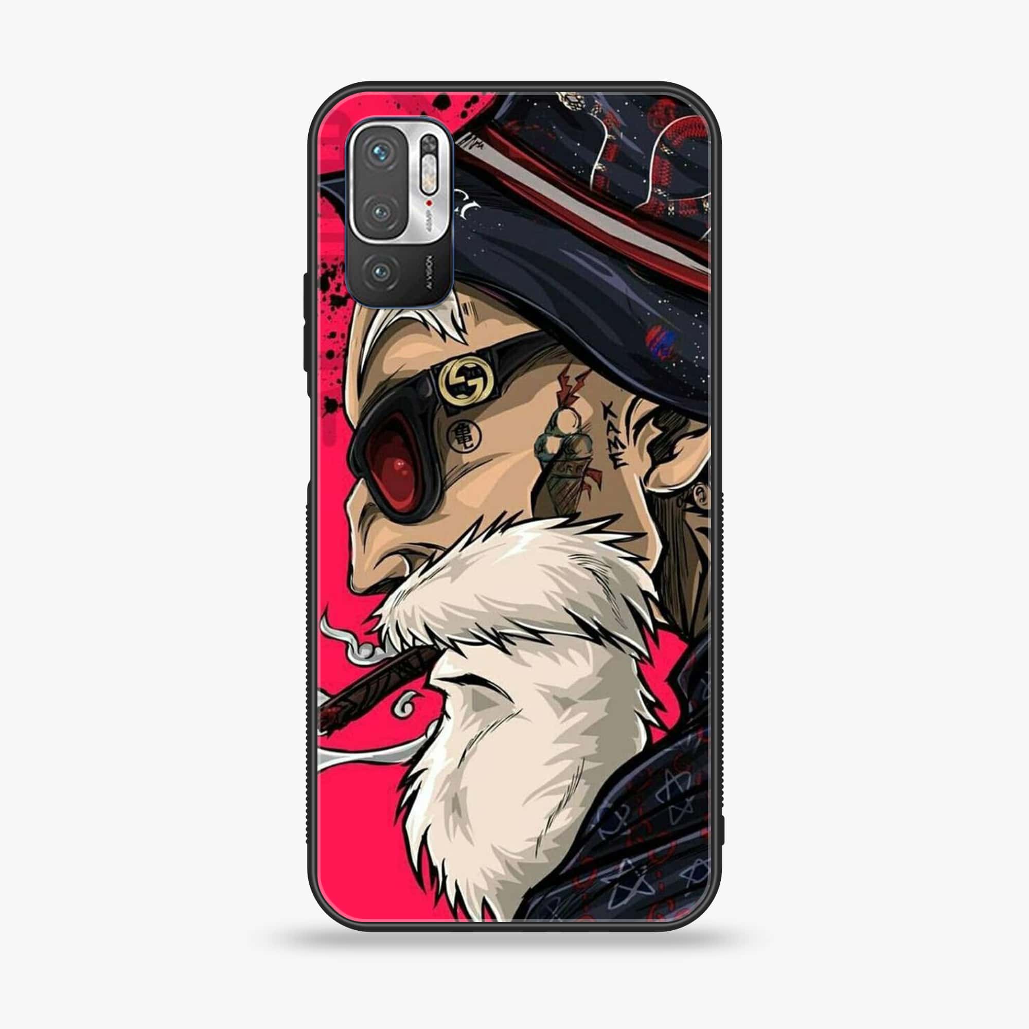 Xiaomi Redmi Note 10 5G - Master Roshi - Premium Metal  Printed soft Bumper shock Proof Case CS-27212