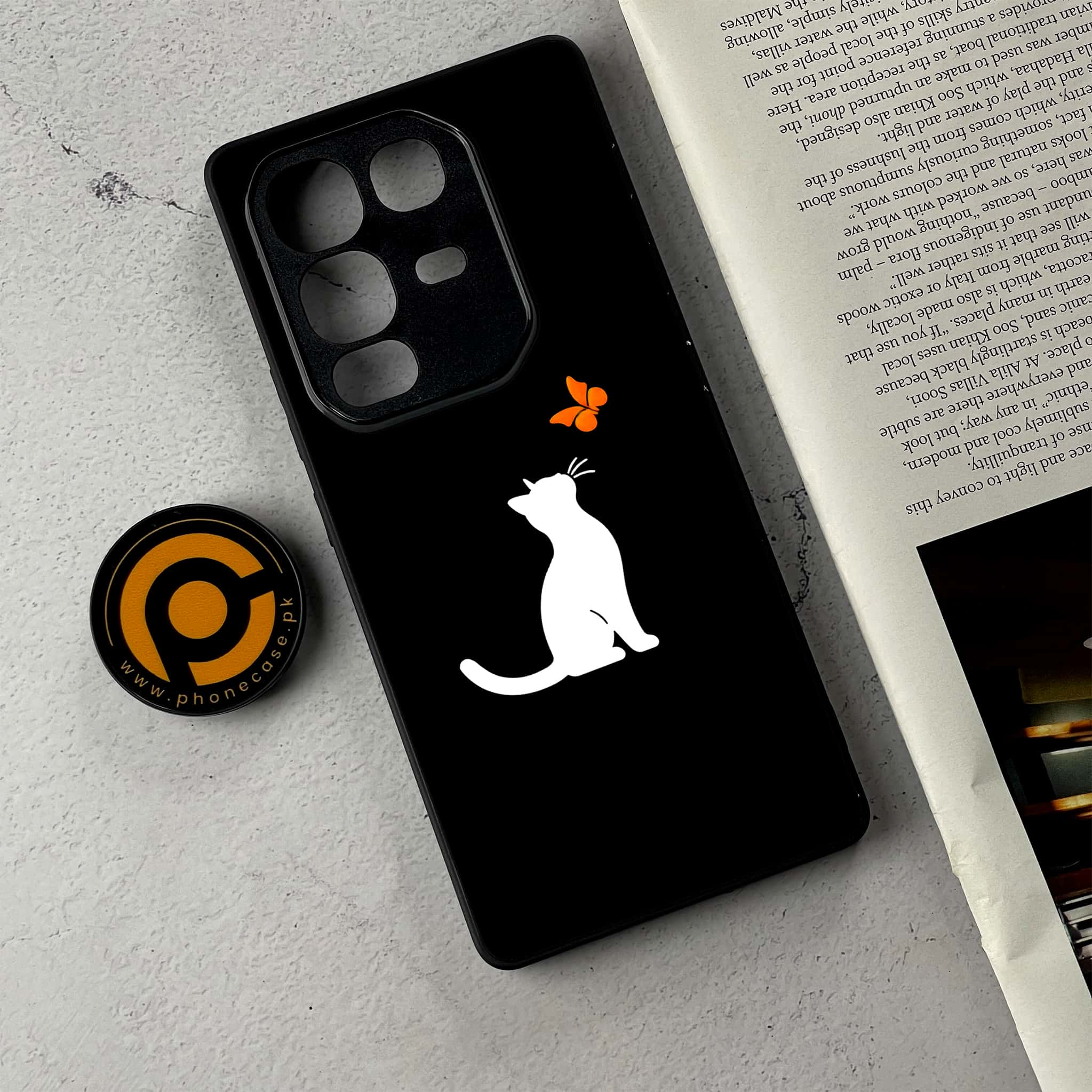 Infinix Note 50 Pro Plus - Minimalistic Design Series - Premium Metal Printed Soft Bumper Shockproof Case