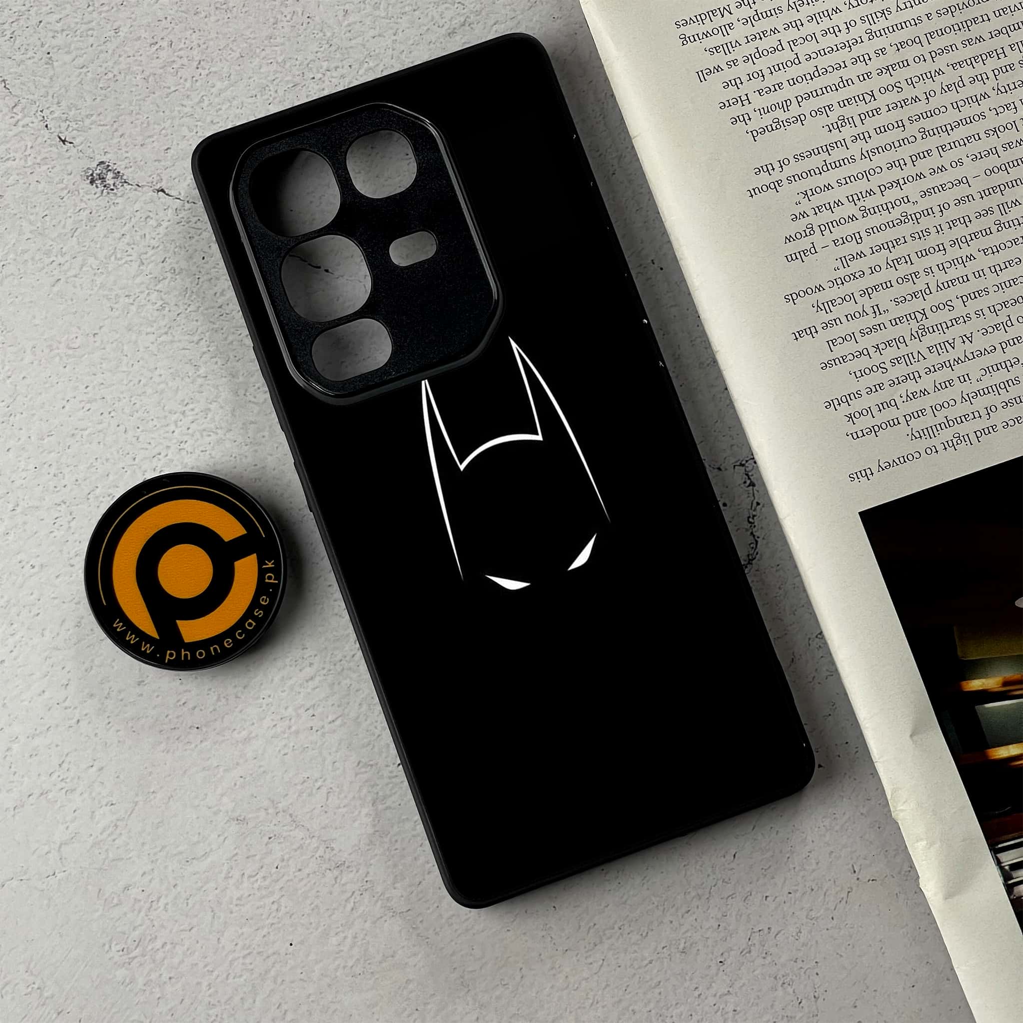 Infinix Note 50 Pro Plus - Minimalistic Design Series - Premium Metal Printed Soft Bumper Shockproof Case