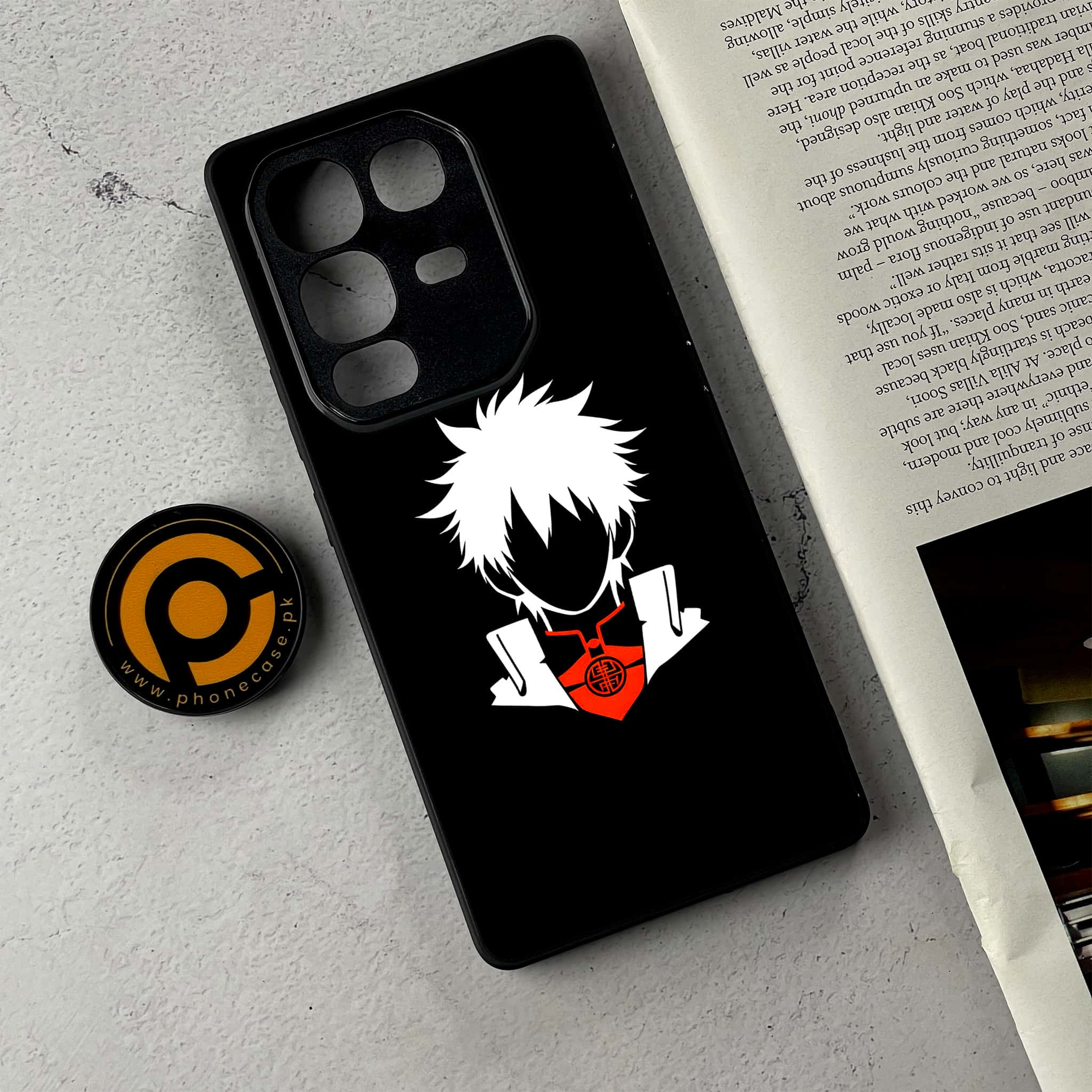 Infinix Note 50 Pro Plus - Minimalistic Design Series - Premium Metal Printed Soft Bumper Shockproof Case