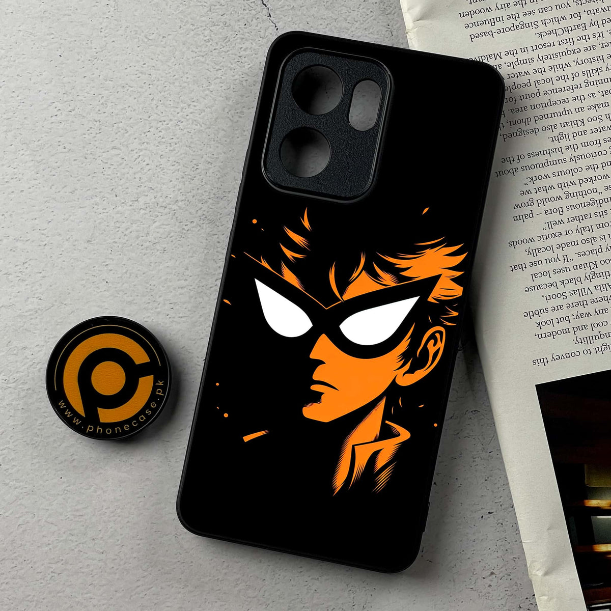 Oppo Reno 14F 5G - Minimalistic Design Series - Premium Metal Printed Soft Bumper Shockproof Case