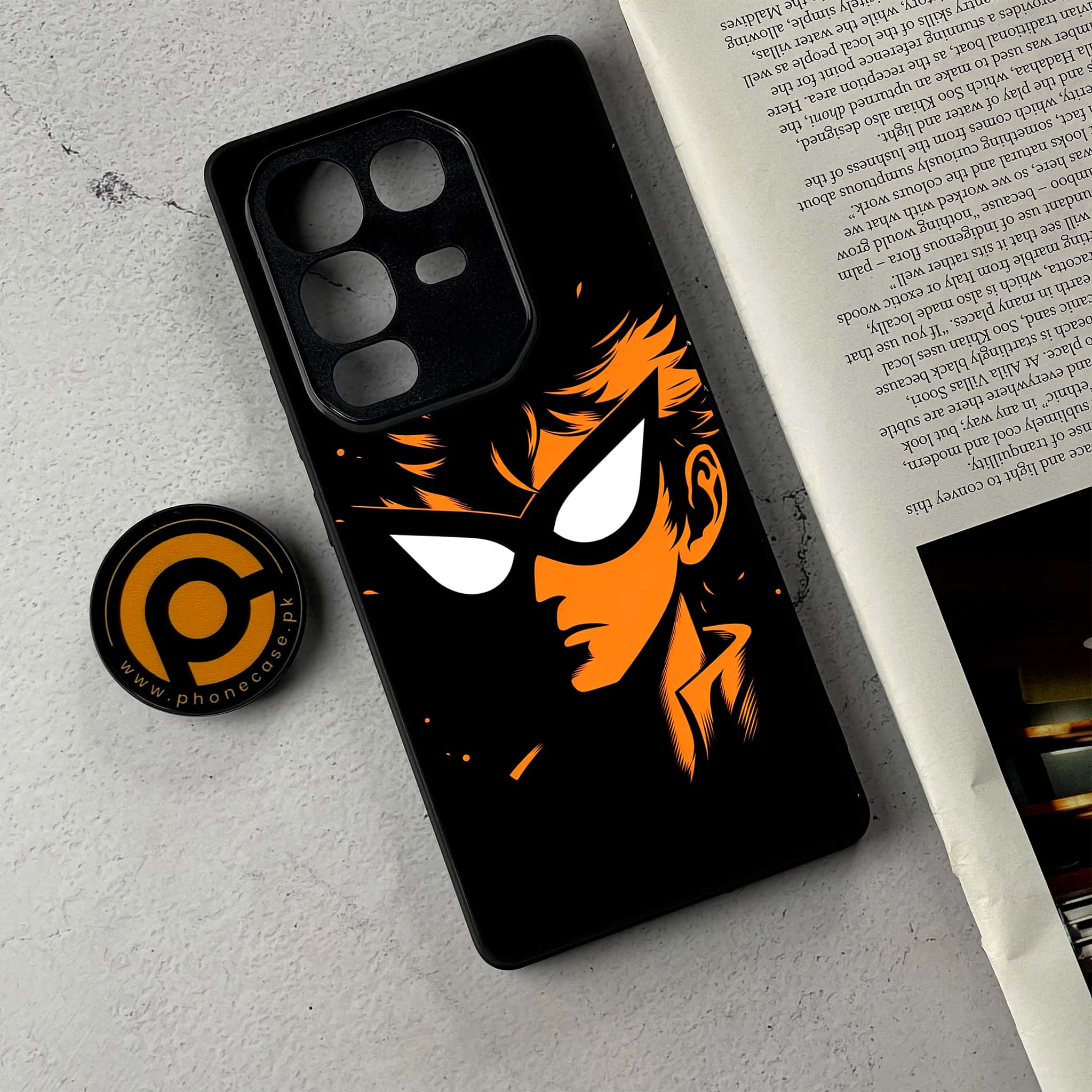 Infinix Note 50 Pro Plus - Minimalistic Design Series - Premium Metal Printed Soft Bumper Shockproof Case