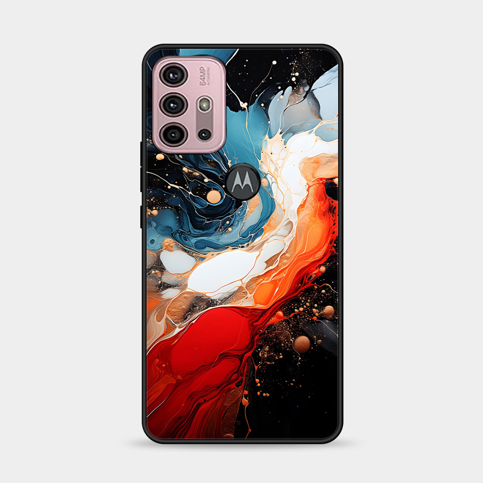 Motorola Moto G30 Design-136 Premium Glossy Phone Case