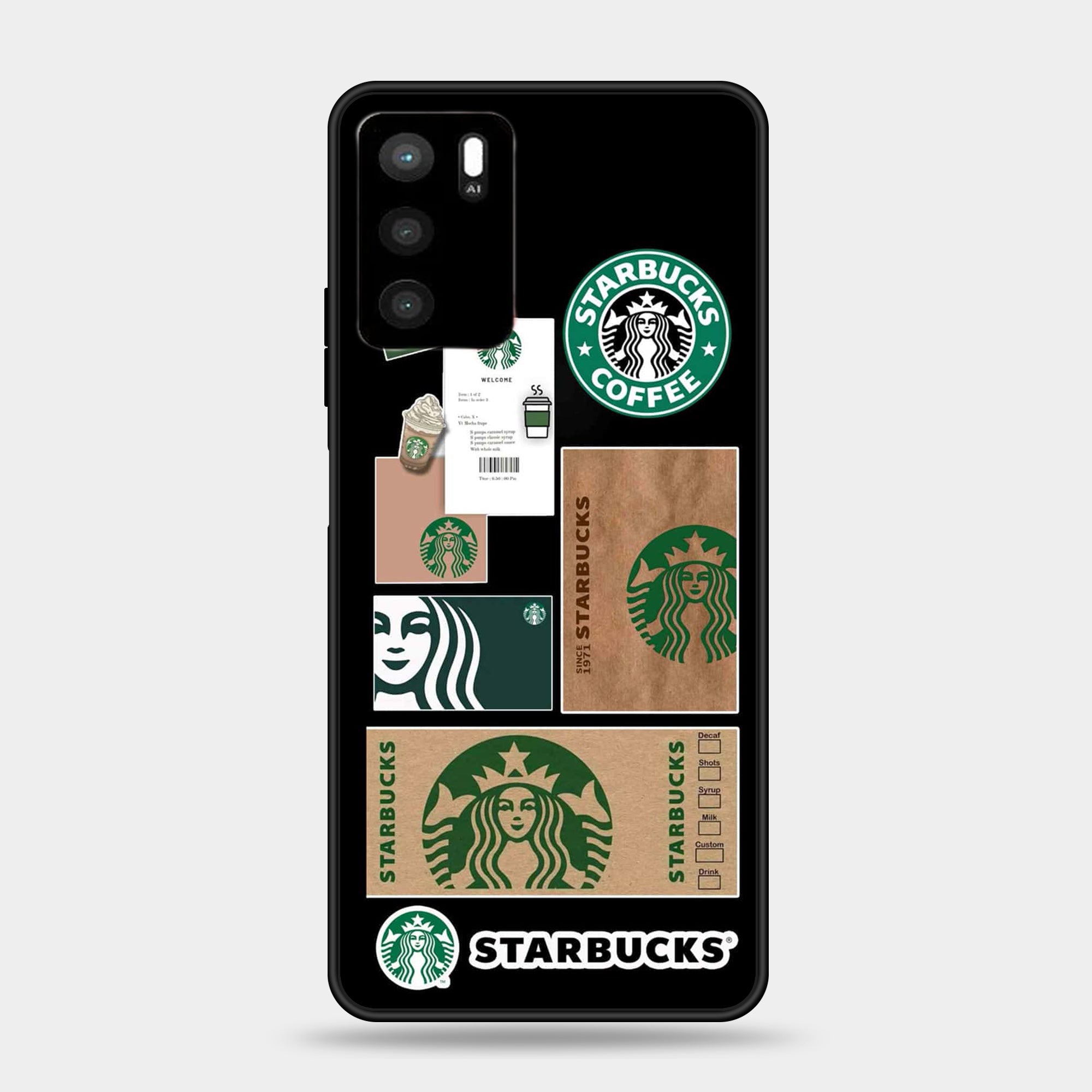 OPPO A16 Design-013 Premium Glossy Phone Case