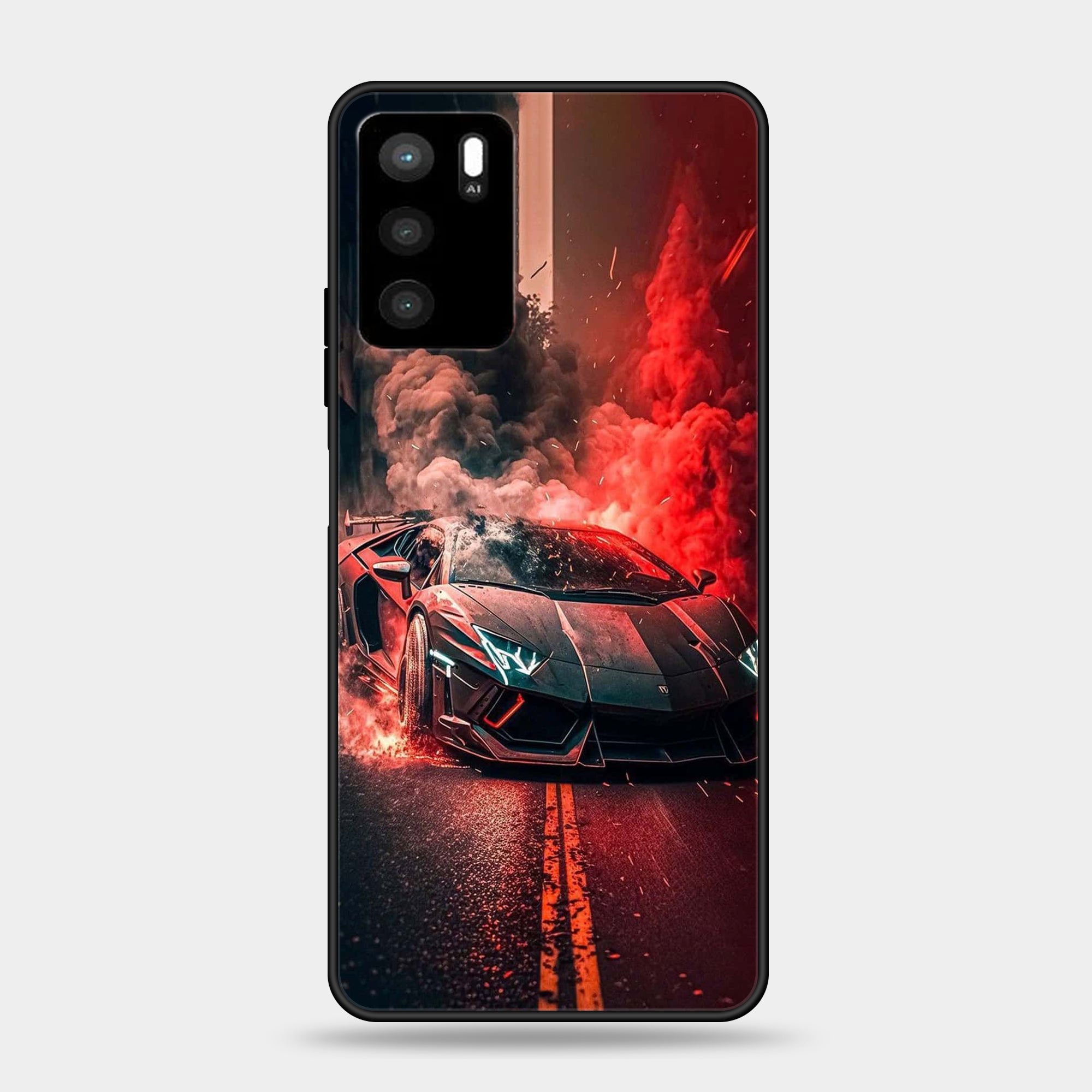 OPPO A16 Design-078 Premium Glossy Phone Case