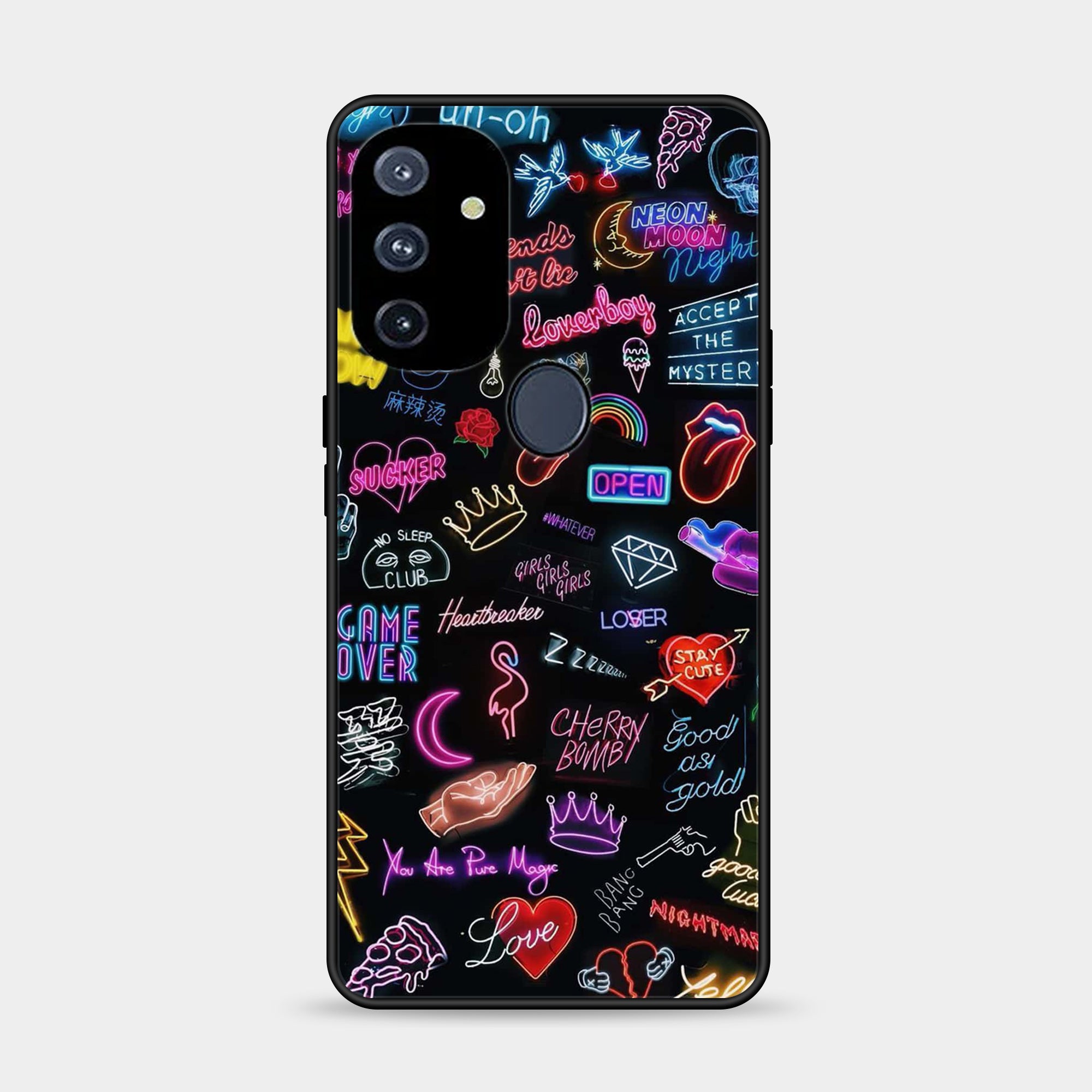 OnePlus Nord N100 Design-074 Premium Glossy Phone Case