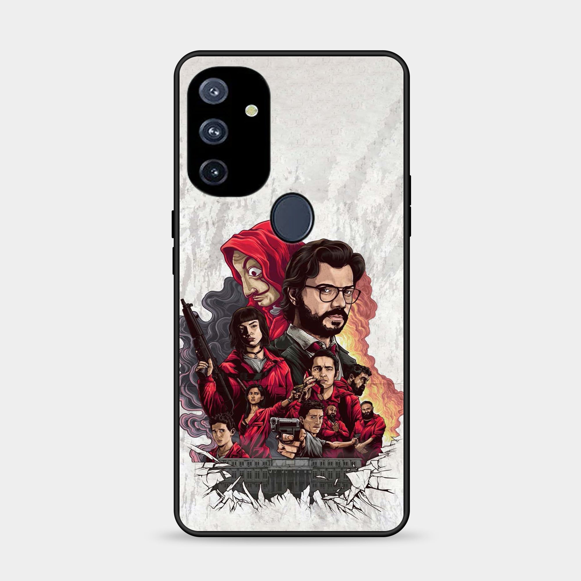 OnePlus Nord N100 Design-112 Premium Glossy Phone Case