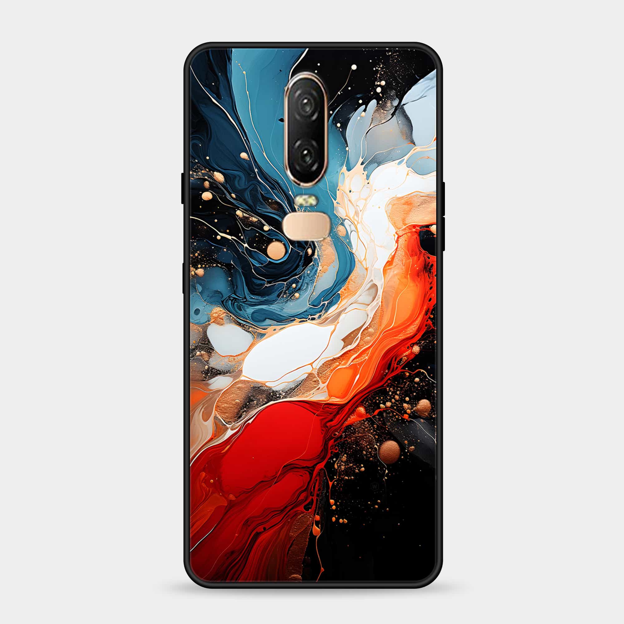 Oneplus 6 Design-103 Premium Glossy Phone Case
