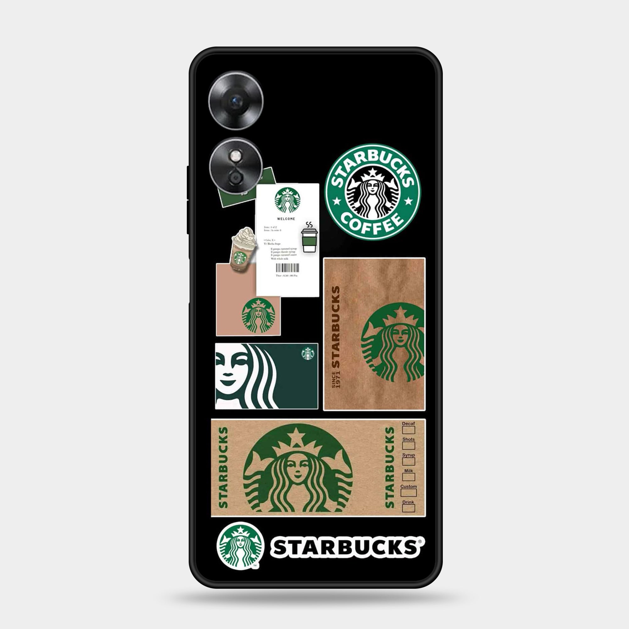 Oppo A17 Design-013 Premium Glossy Phone Case