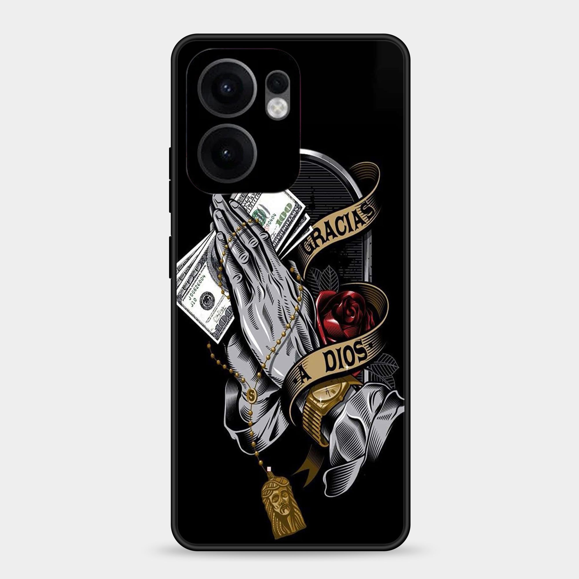 Oppo Reno 13F Design-002 Premium Glossy Phone Case