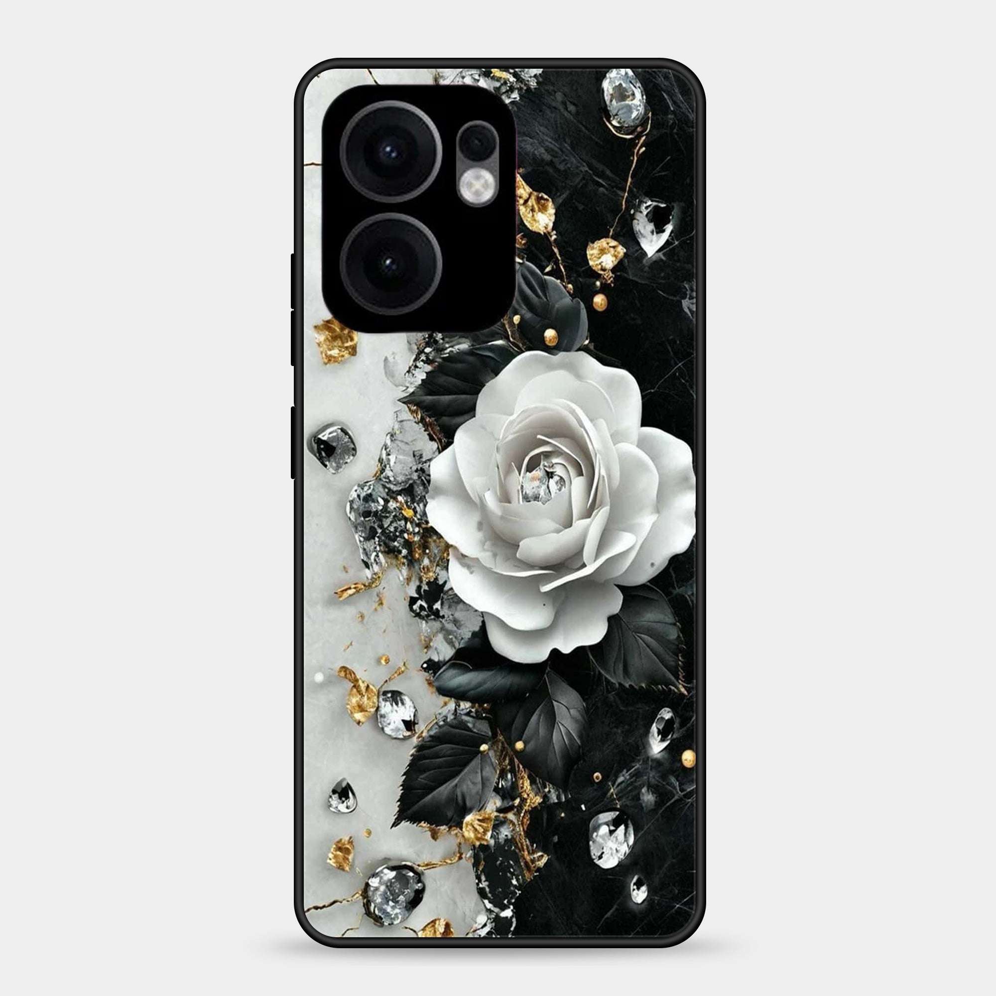 Oppo Reno 13F Design-105 Premium Glossy Phone Case
