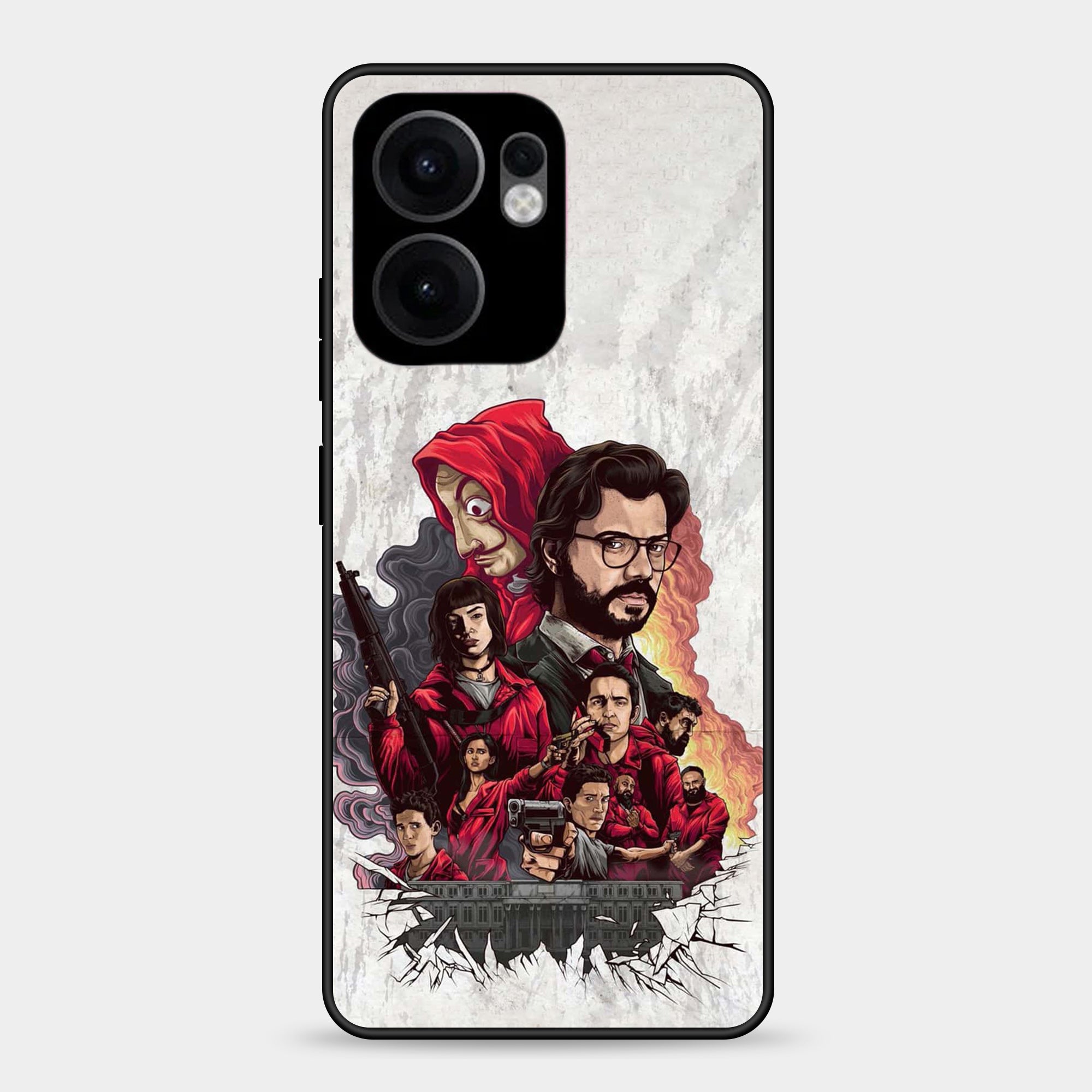 Oppo Reno 13F Design-112 Premium Glossy Phone Case