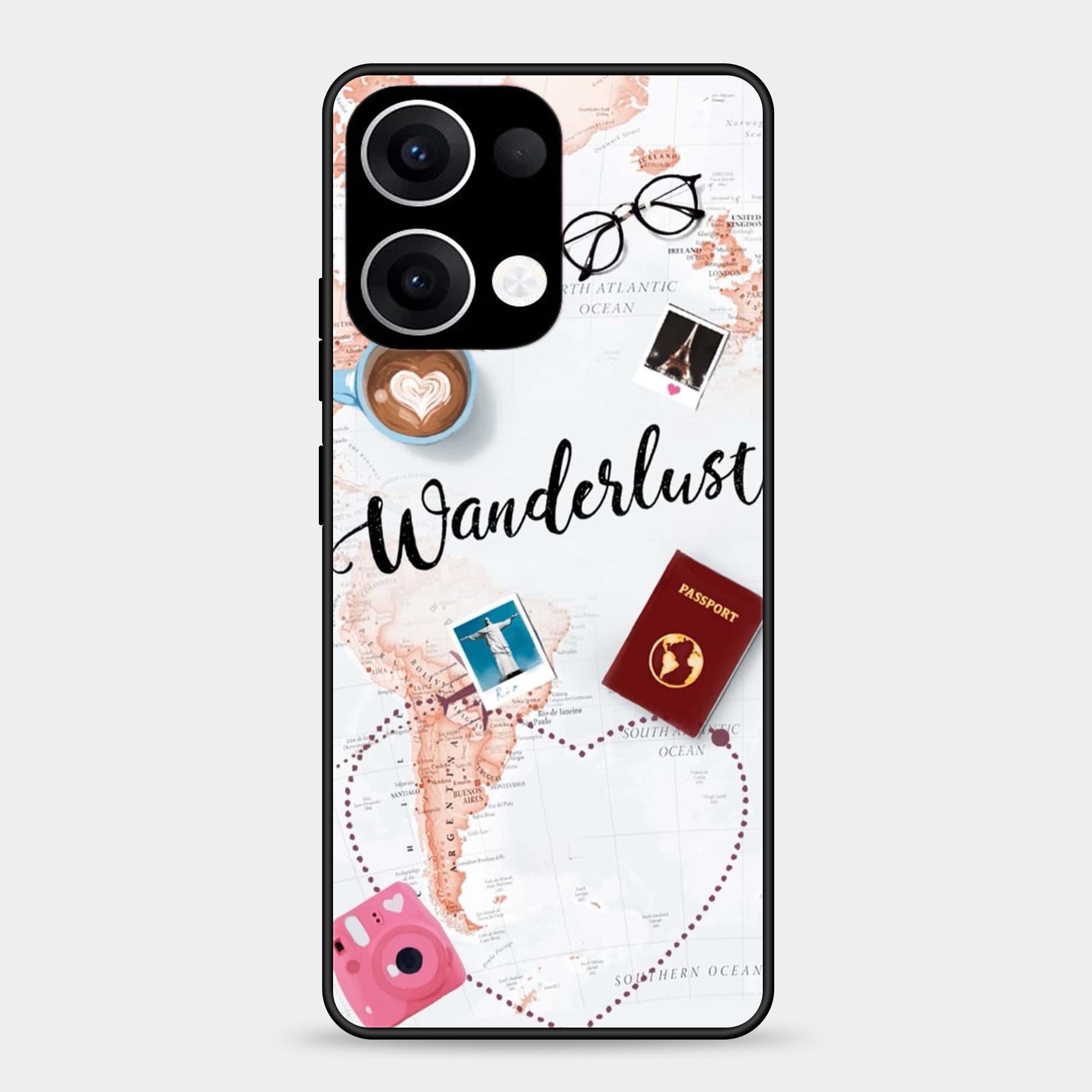 Oppo Reno 13 Design-092 Premium Glossy Phone Case