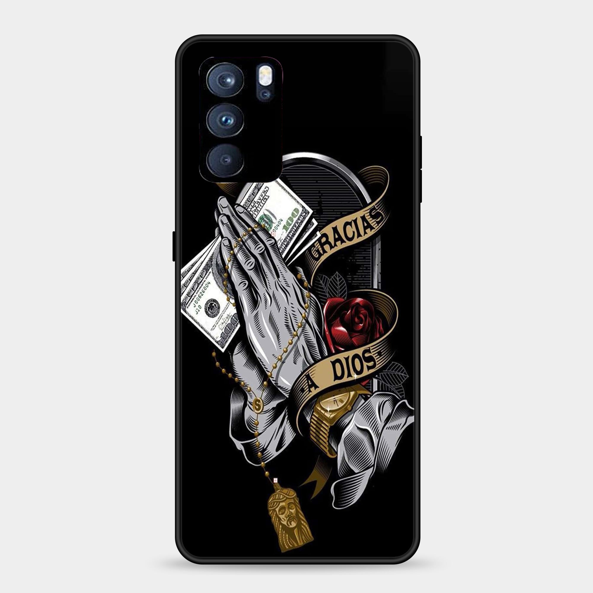 Oppo Reno 6 Pro 5G Design-002 Premium Glossy Phone Case
