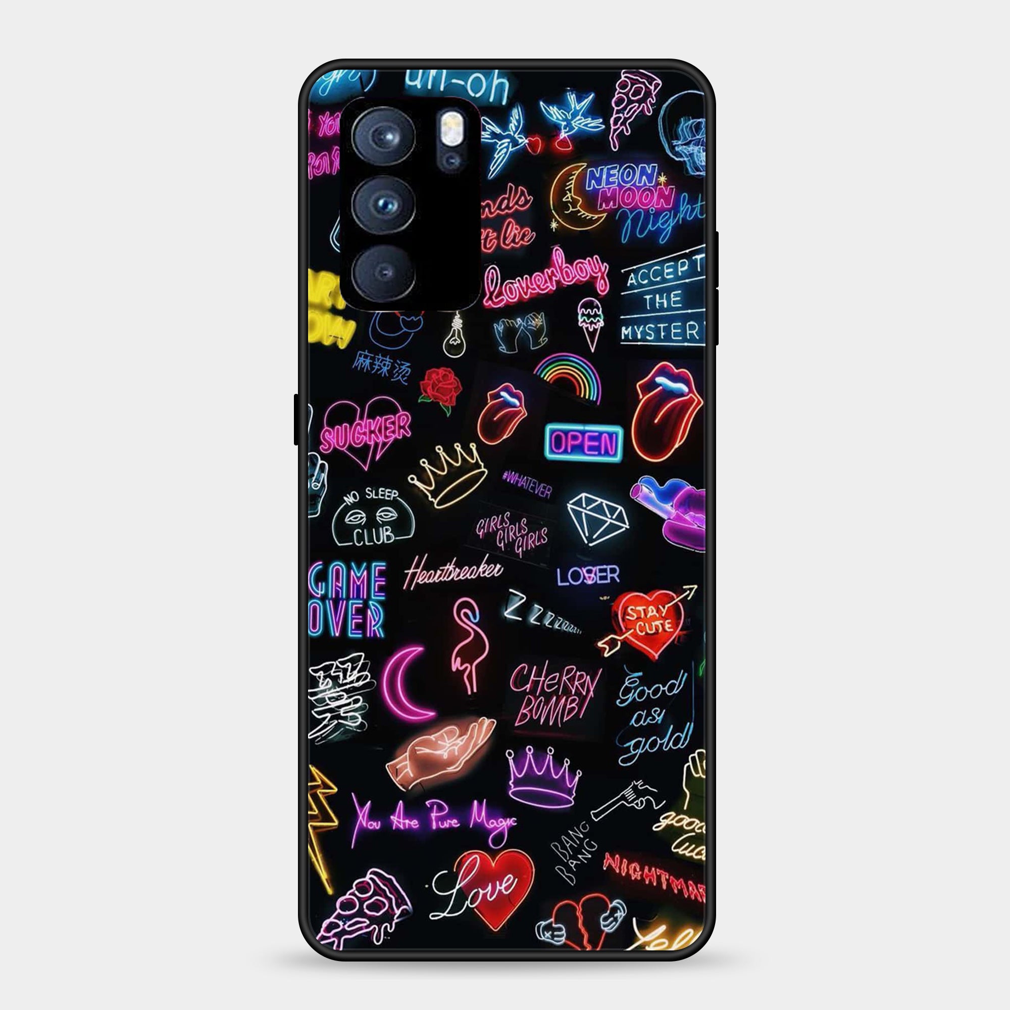 Oppo Reno 6 Pro 5G Design-074 Premium Glossy Phone Case