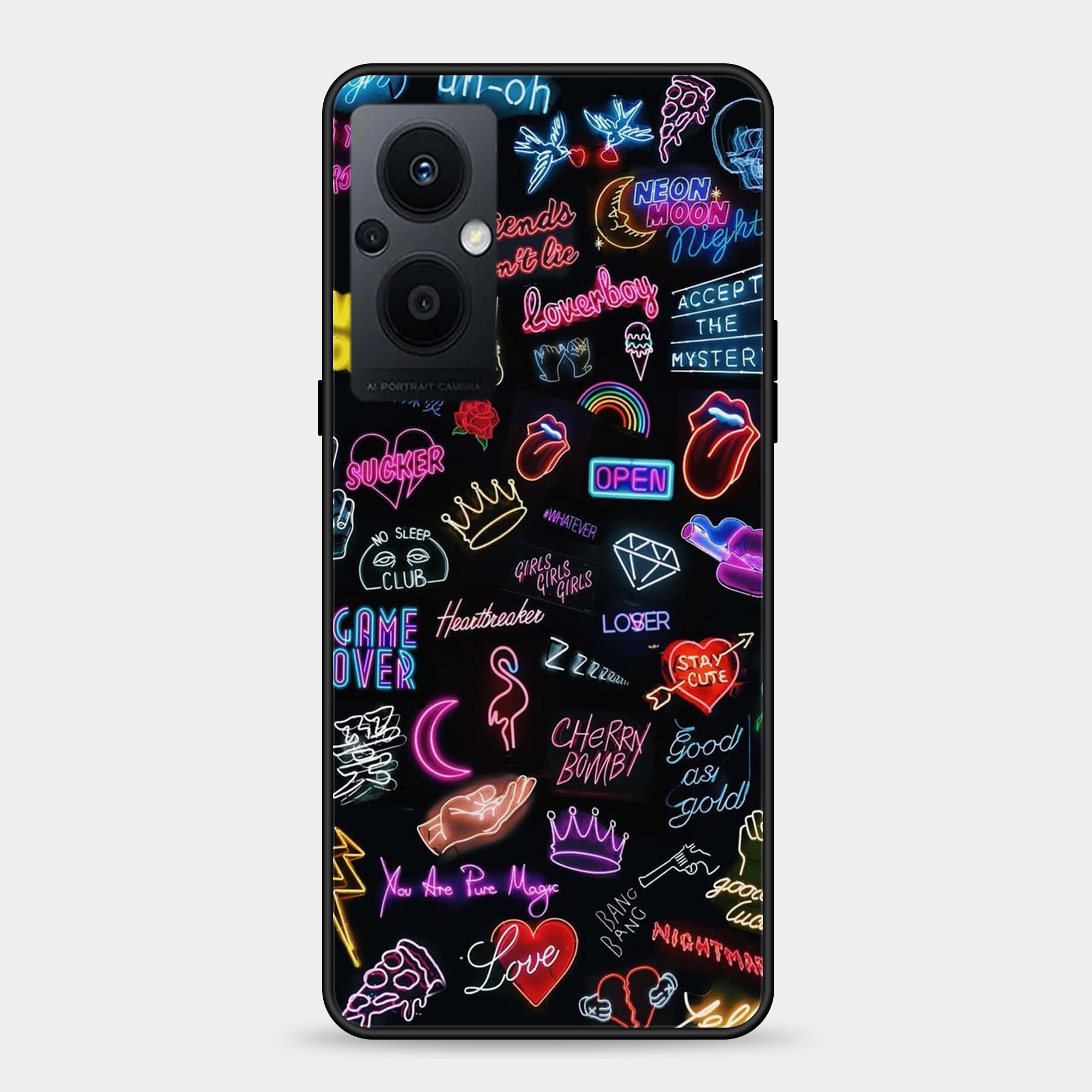 Oppo Reno 7z Design-074 Premium Glossy Phone Case