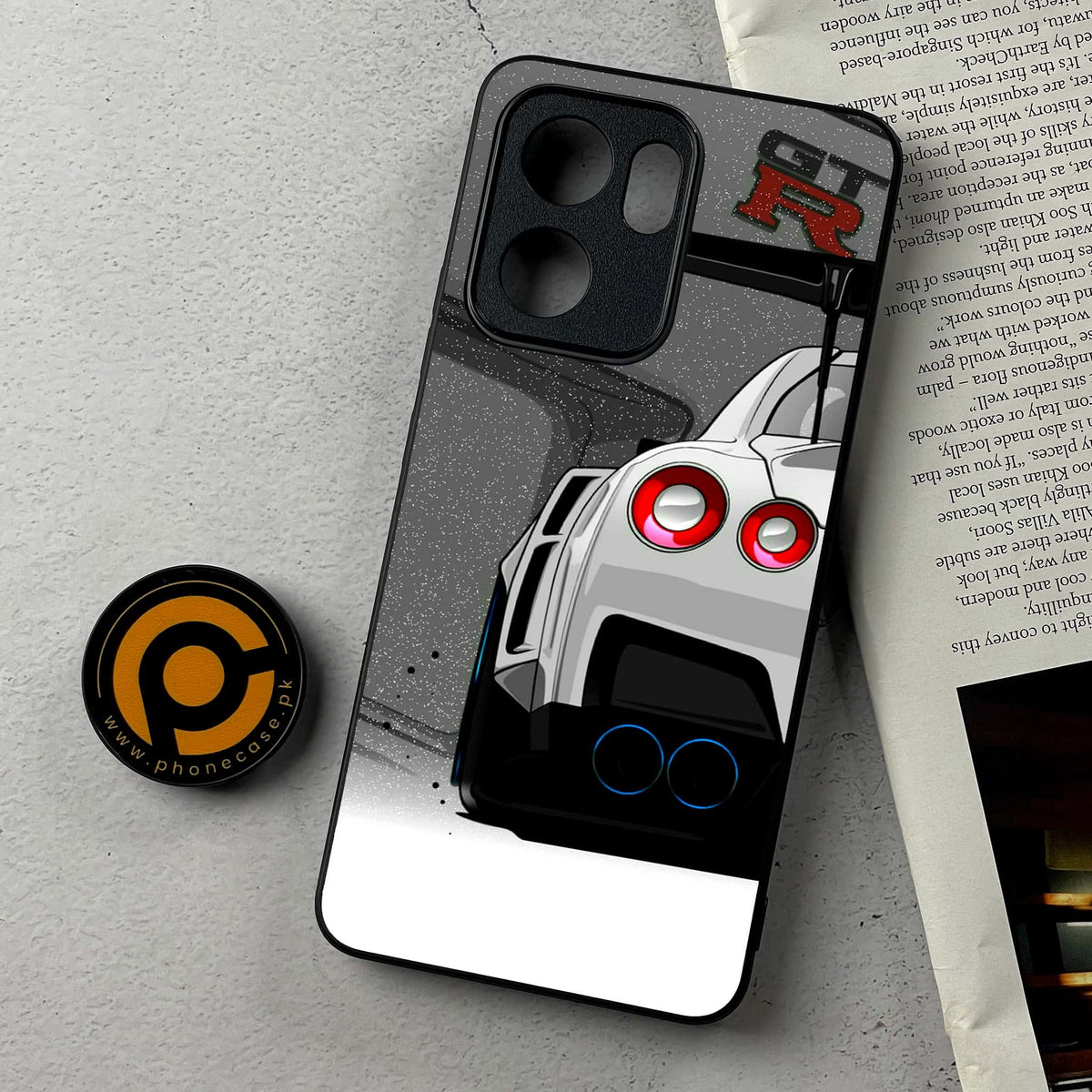 Oppo Reno 14F 5G - Racing 2.0 Series - Premium Metal Printed Soft Bumper Shockproof Case