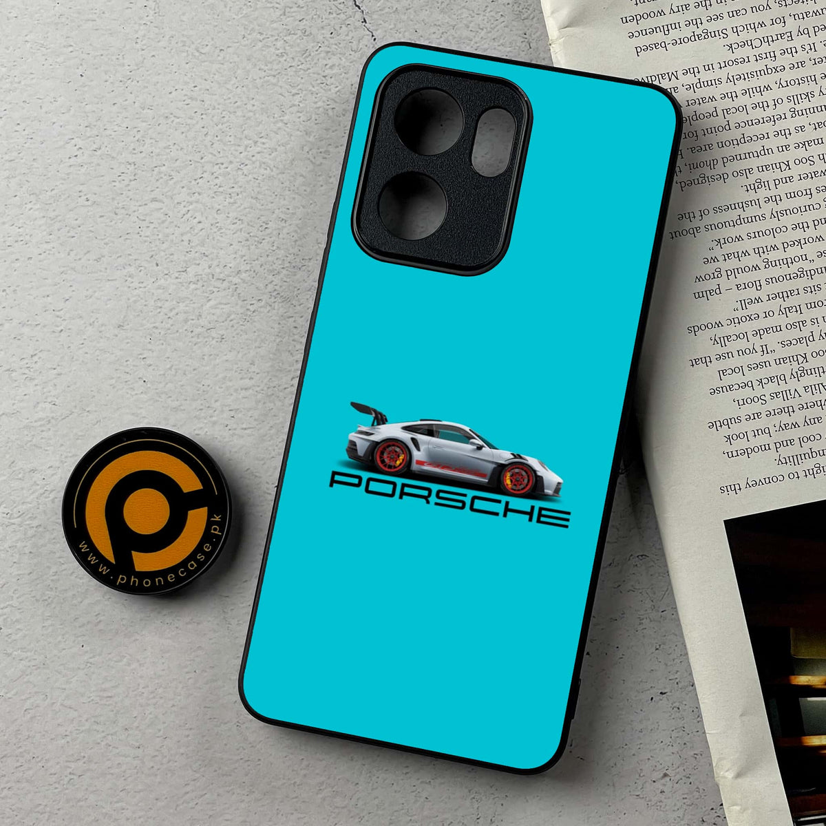 Oppo Reno 14F 5G - Racing 2.0 Series - Premium Metal Printed Soft Bumper Shockproof Case
