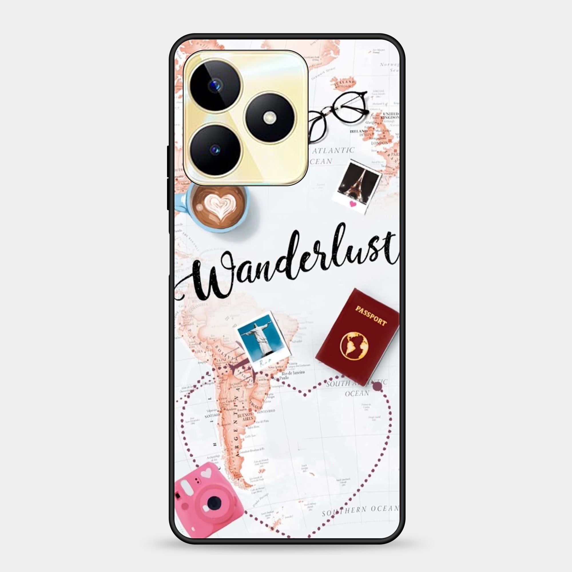 Realme C61 Design-092 Premium Glossy Phone Case