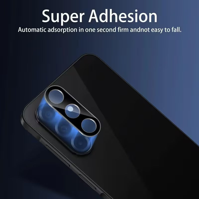 Galaxy S26/ S26 Plus - HD Clear 9H Black Bordered Camera Lens Glass Protector