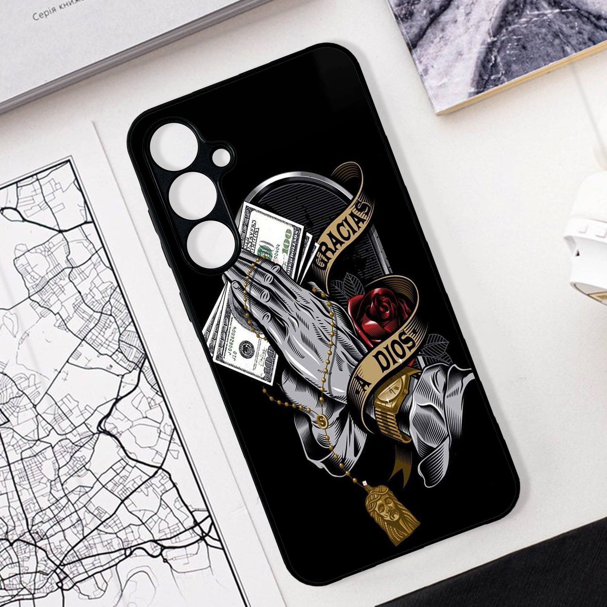 Samsung Galaxy A54 Design-002 Premium Glossy Phone Case