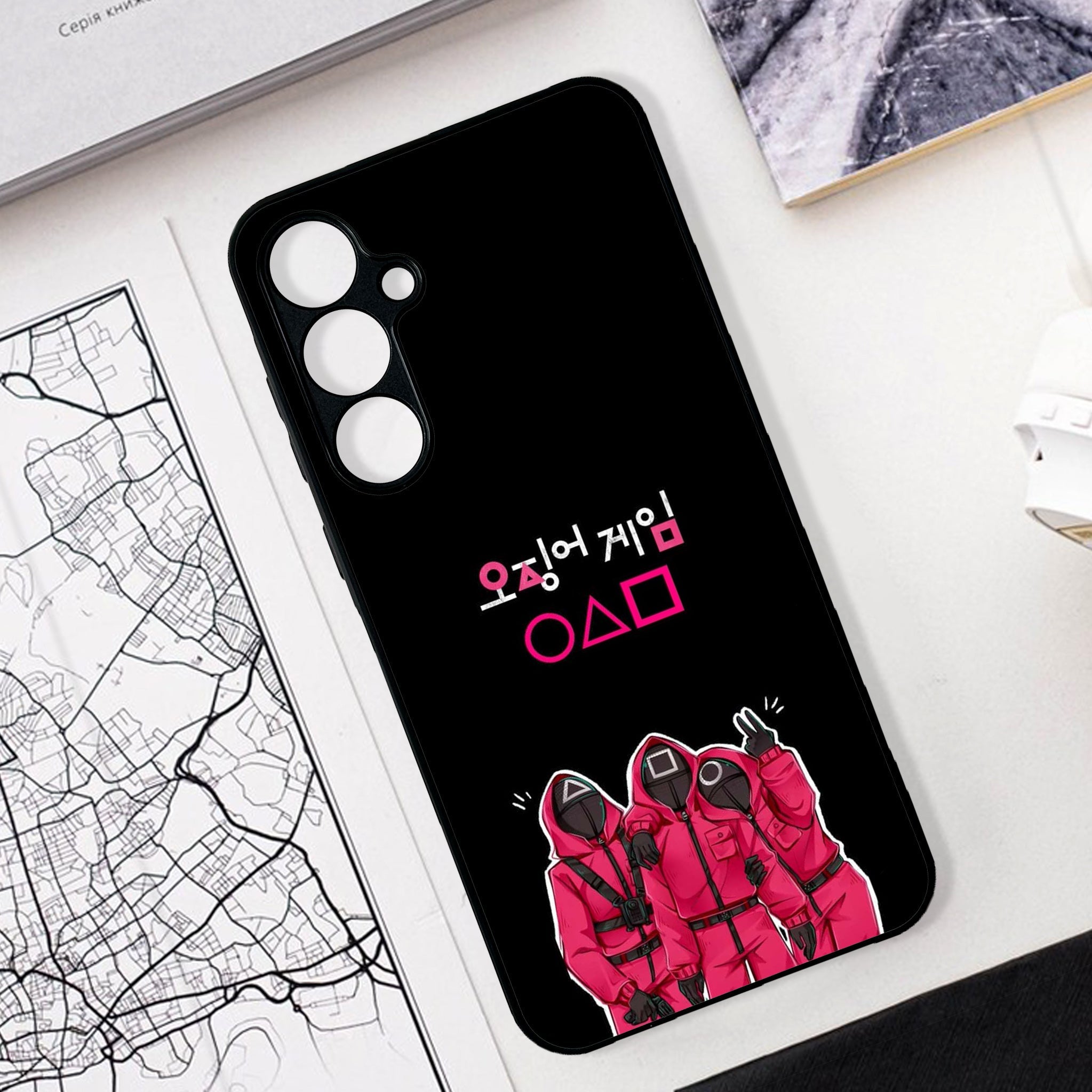 Samsung Galaxy A55 5G Design-051 Premium Glossy Phone Case
