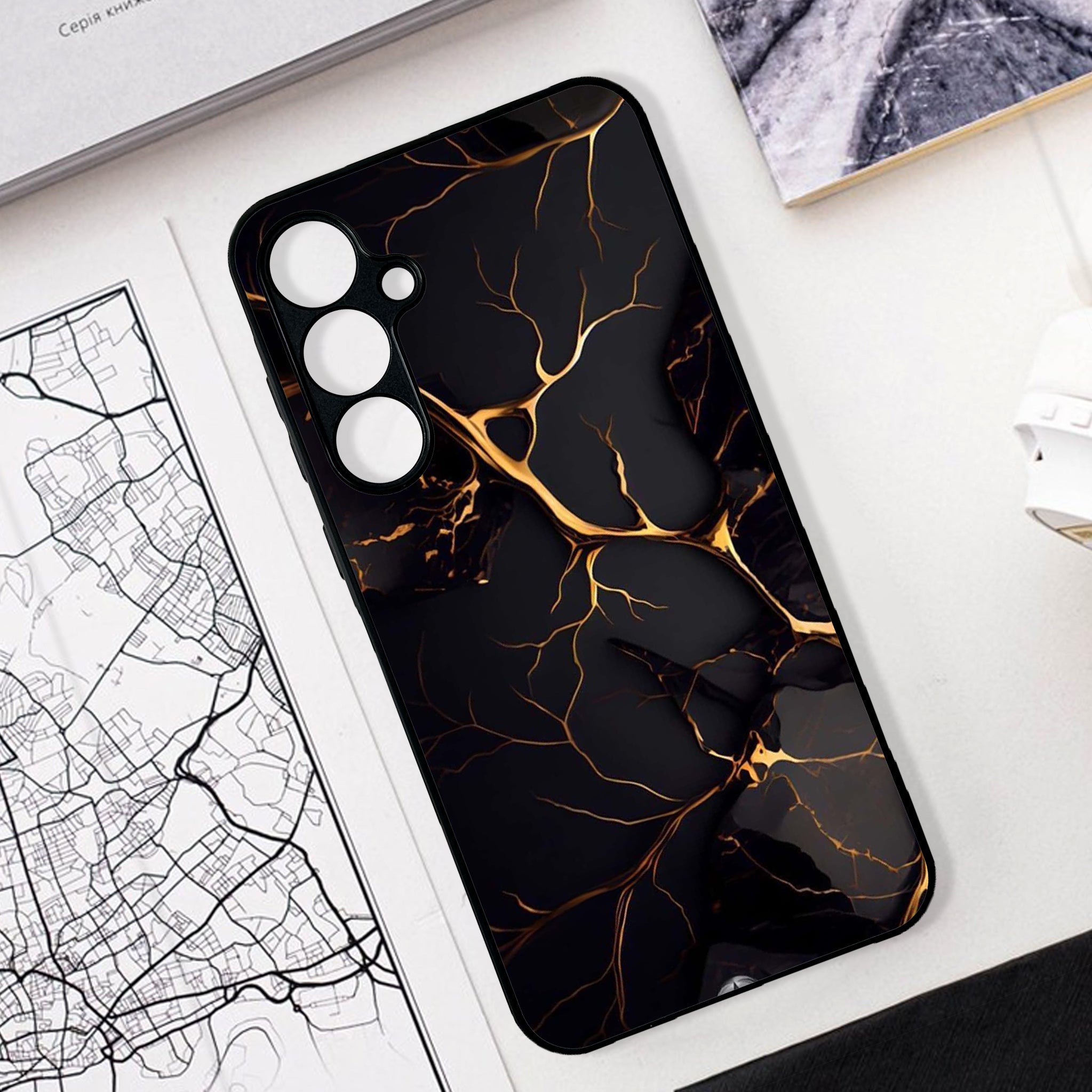 Samsung Galaxy A55 5G Design-097 Premium Glossy Phone Case