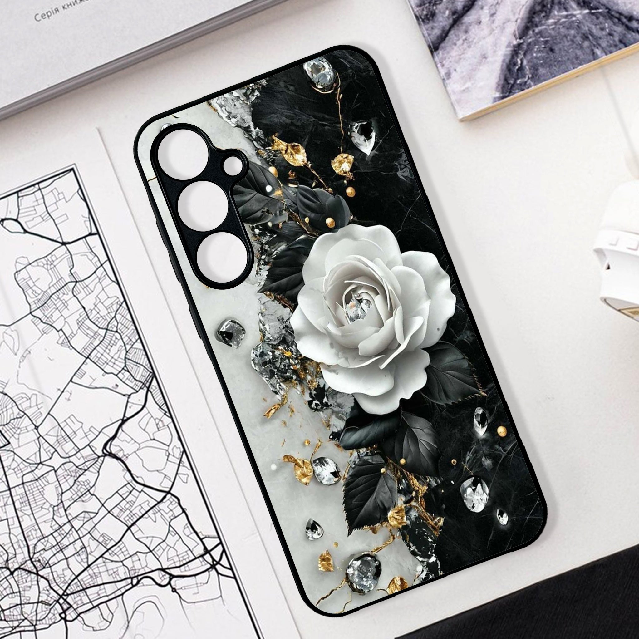 Samsung Galaxy A56 5G Design-105 Premium Glossy Phone Case
