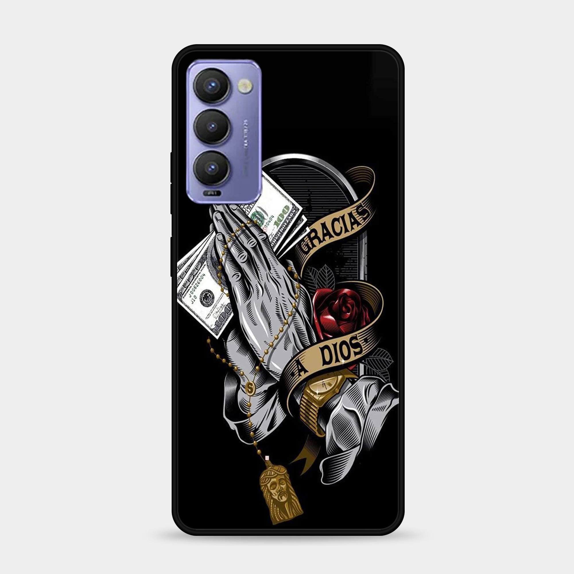 Tecno Camon 18P Design-002 Premium Glossy Phone Case