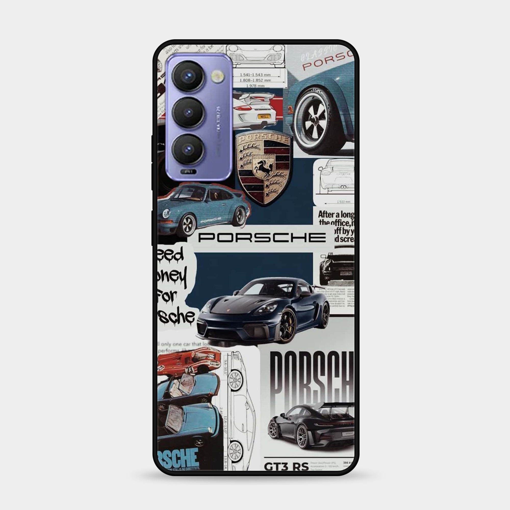 Tecno Camon 18T Design-101 Premium Glossy Phone Case