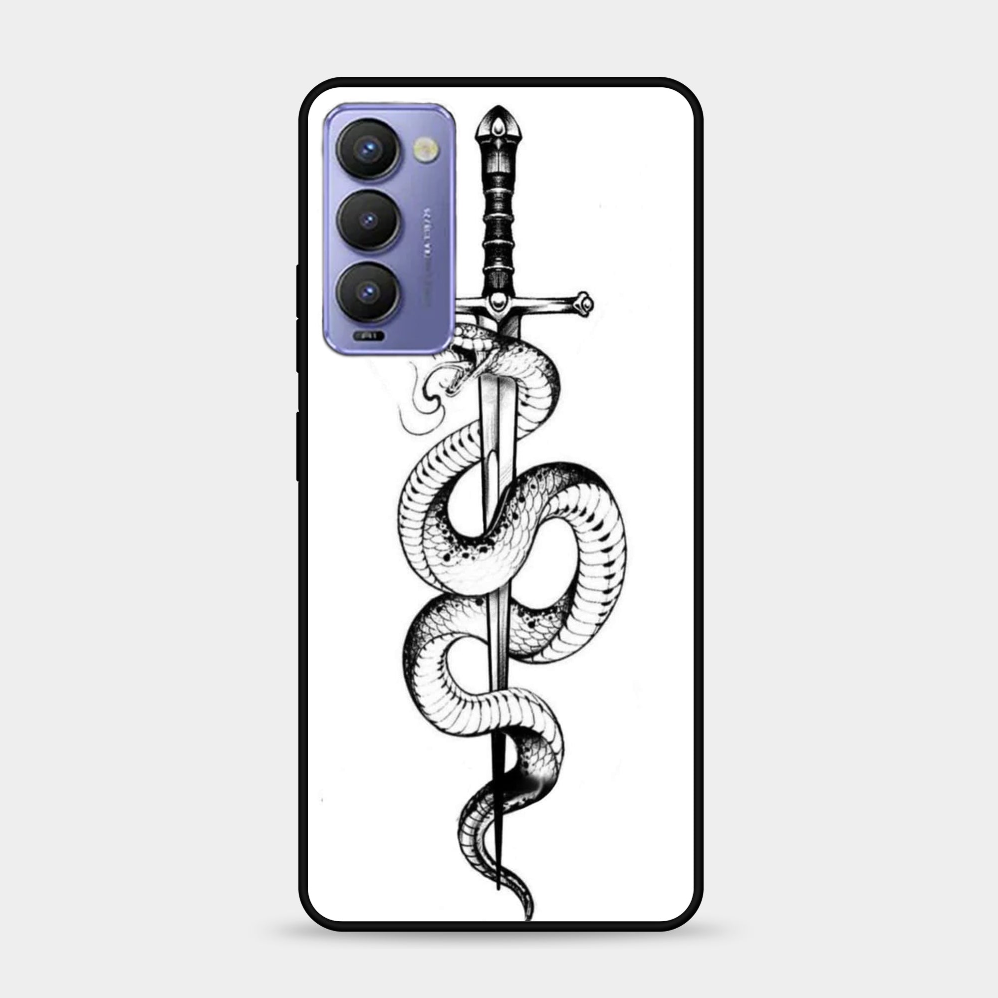 Tecno Camon 18 Design-136 Premium Glossy Phone Case