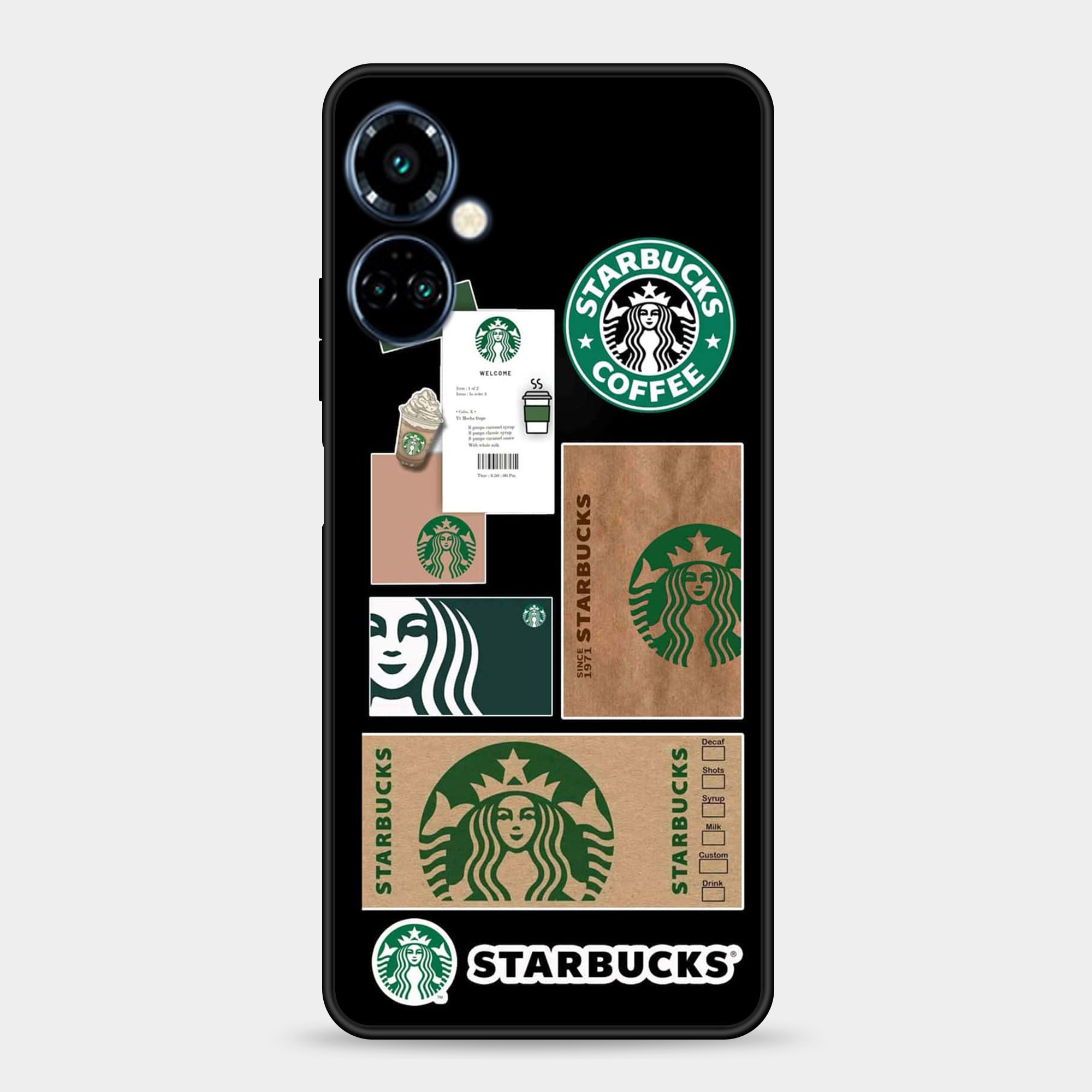 Tecno Camon 19 Pro Mondrian Design-013 Premium Glossy Phone Case