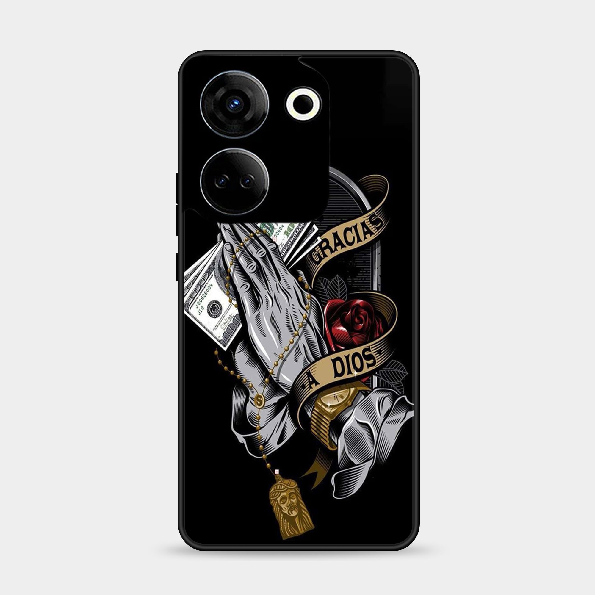 Tecno Camon 20 Pro Design-002 Premium Glossy Phone Case