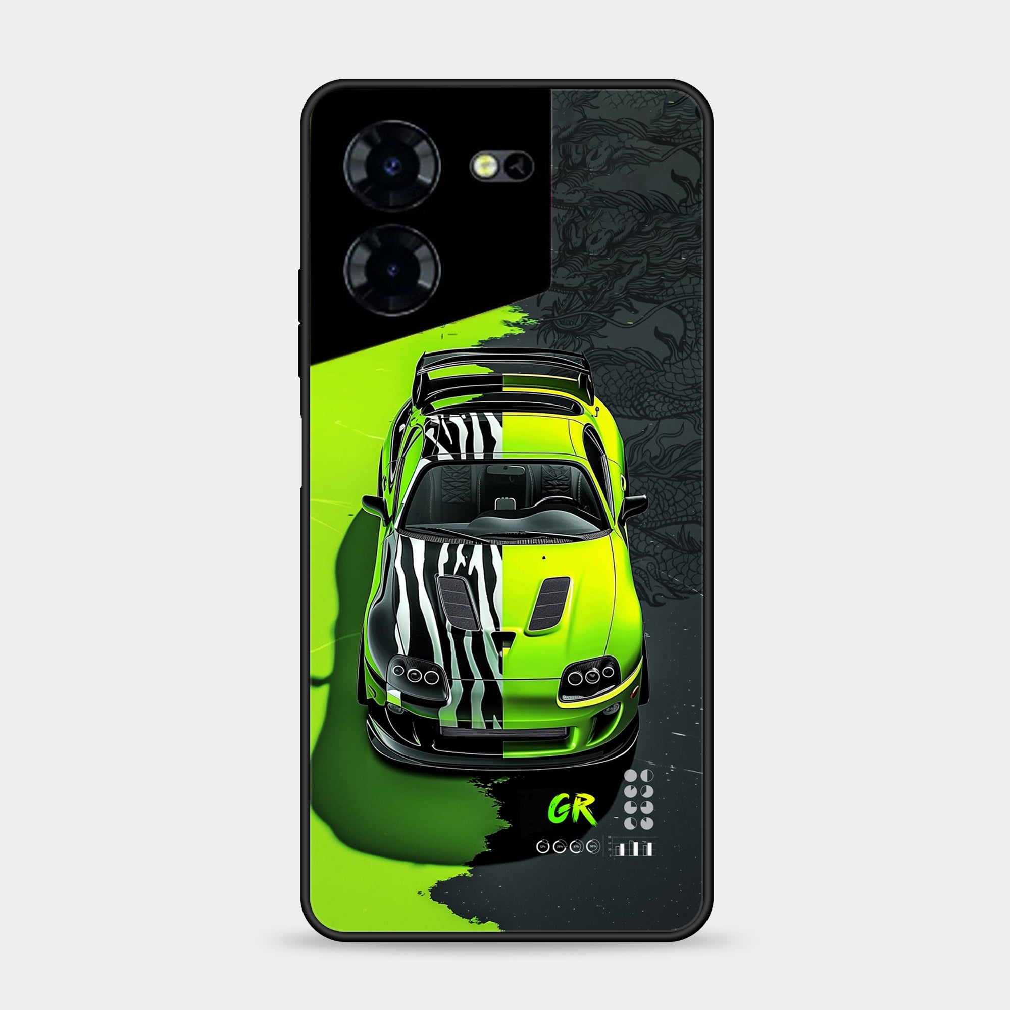 Tecno Pova 5 Design-160 Premium Glossy Phone Case