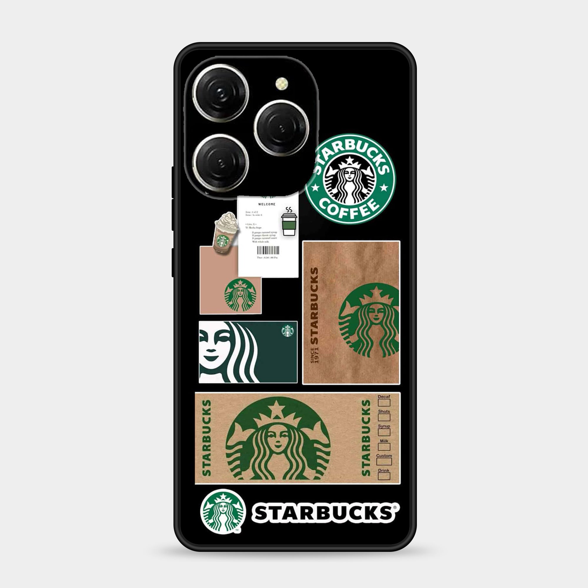 Tecno Spark 20 Pro Design-013 Premium Glossy Phone Case